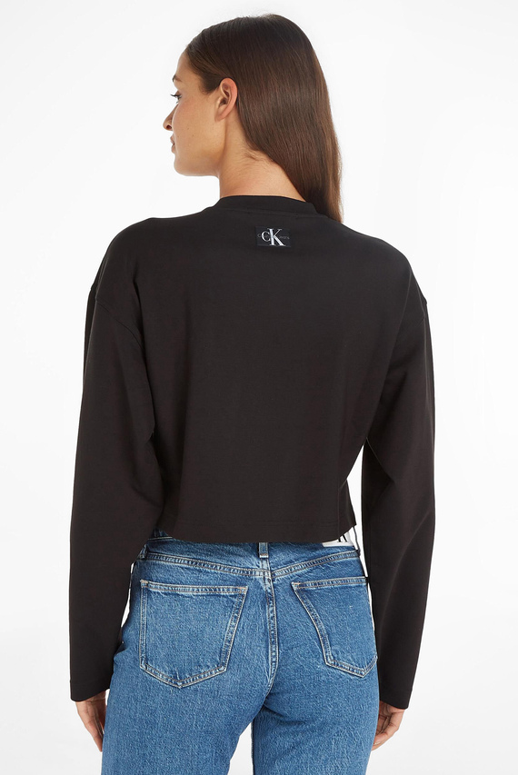 Лонгслив MILANO CROPPED RELAXED CREWNECK