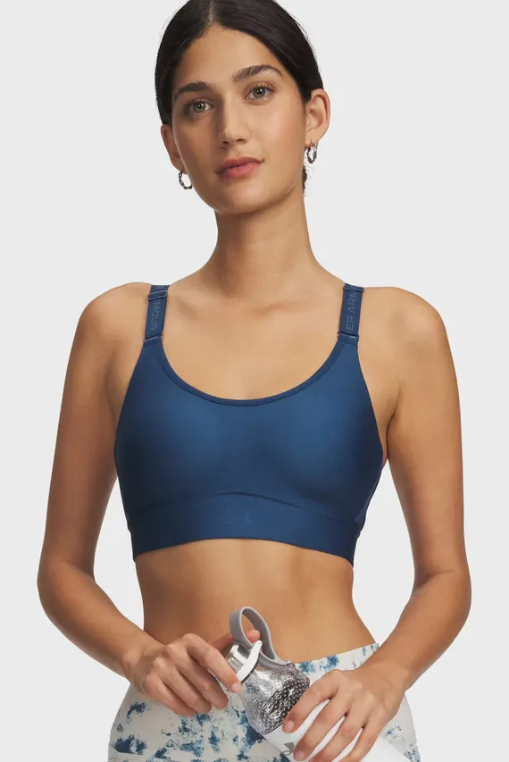 Топ UA Infinity Mid 2.0 Bra-BLU Under Armour
