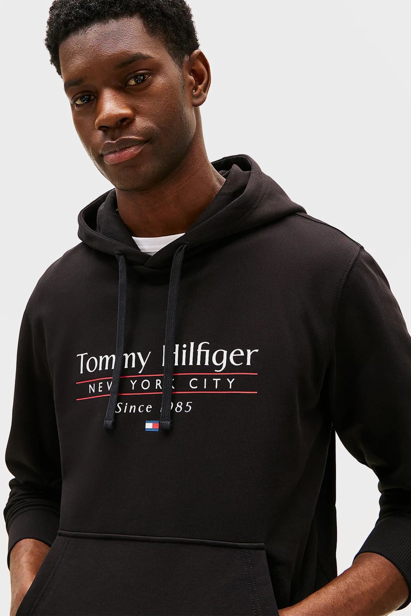 Худи HILFIGER CENTER STACK HOODY 4