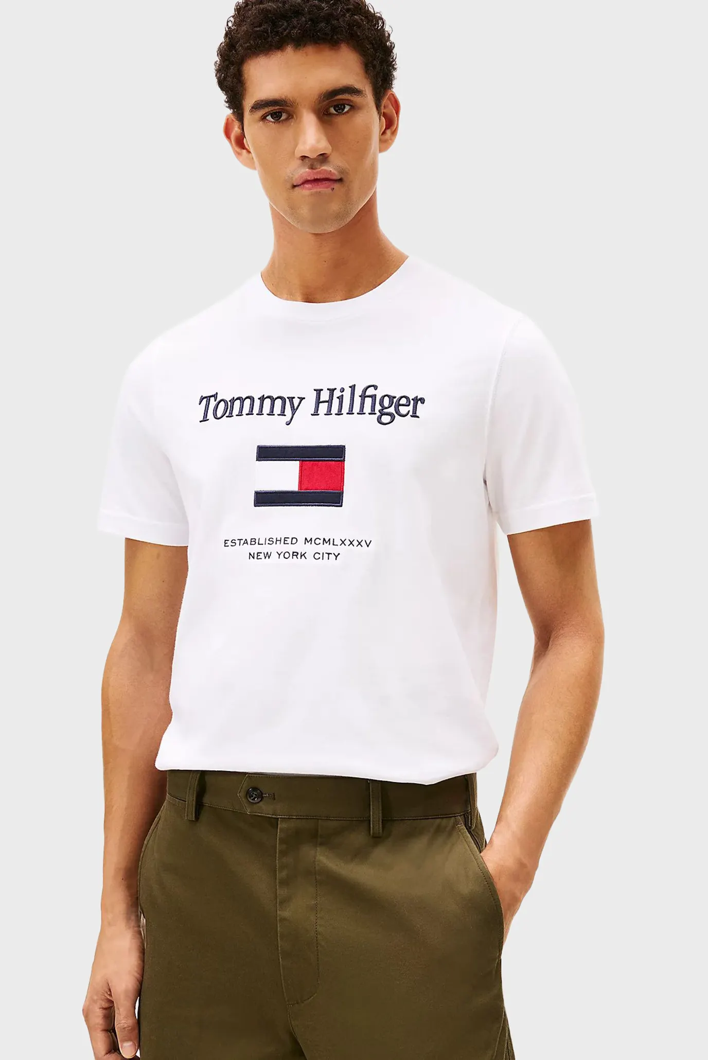 Футболка TOMMY EMBRO FLAG TEE 1