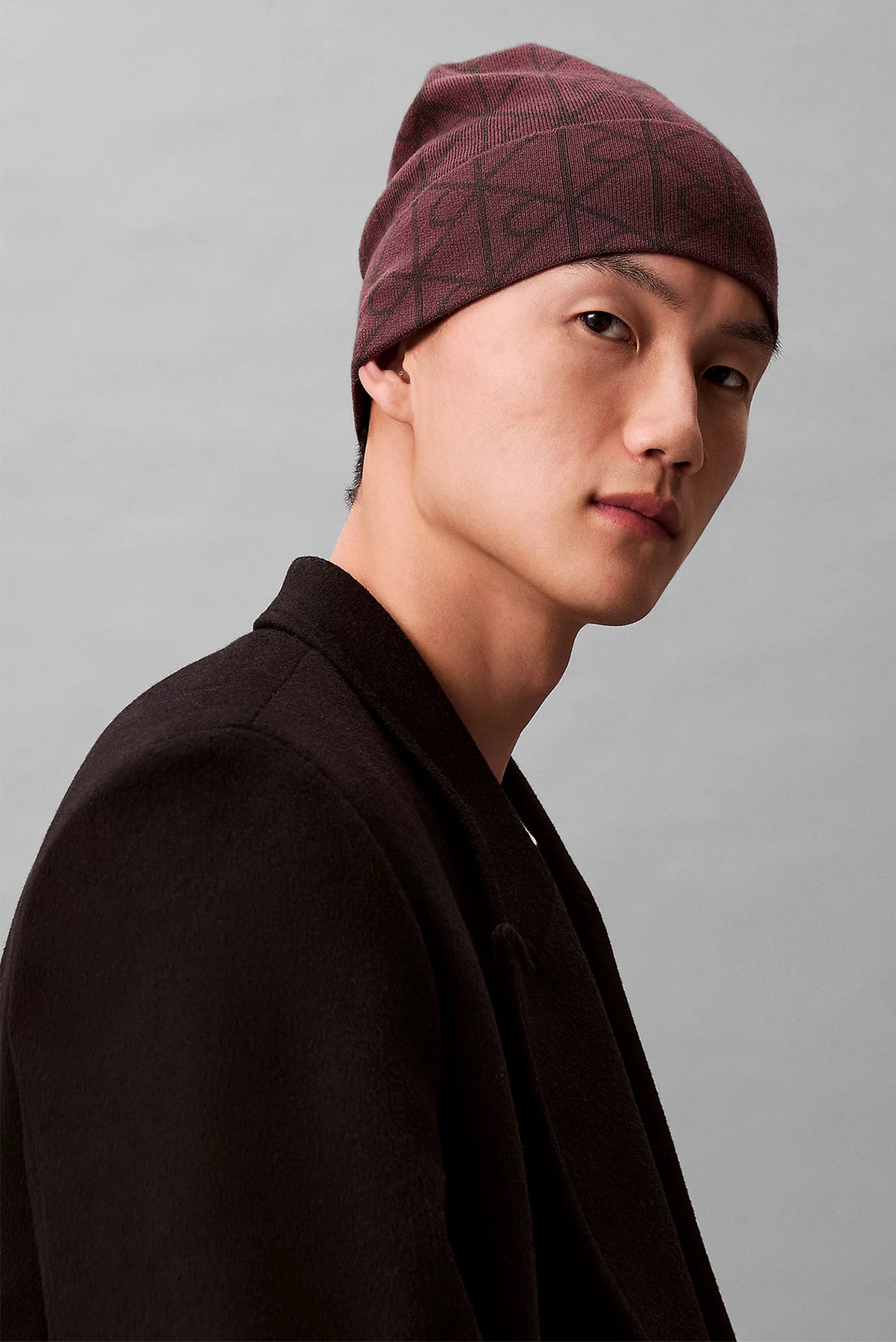 Шапка EMBLEM AOP JCQ FINE RIB BEANIE 4