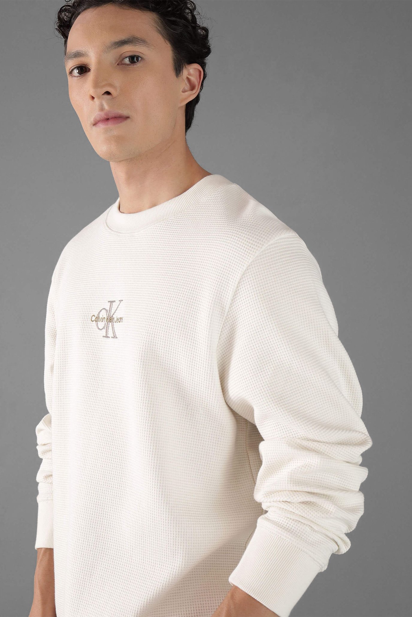 Лонгслив MONOLOGO WAFFLE LS TEE 4