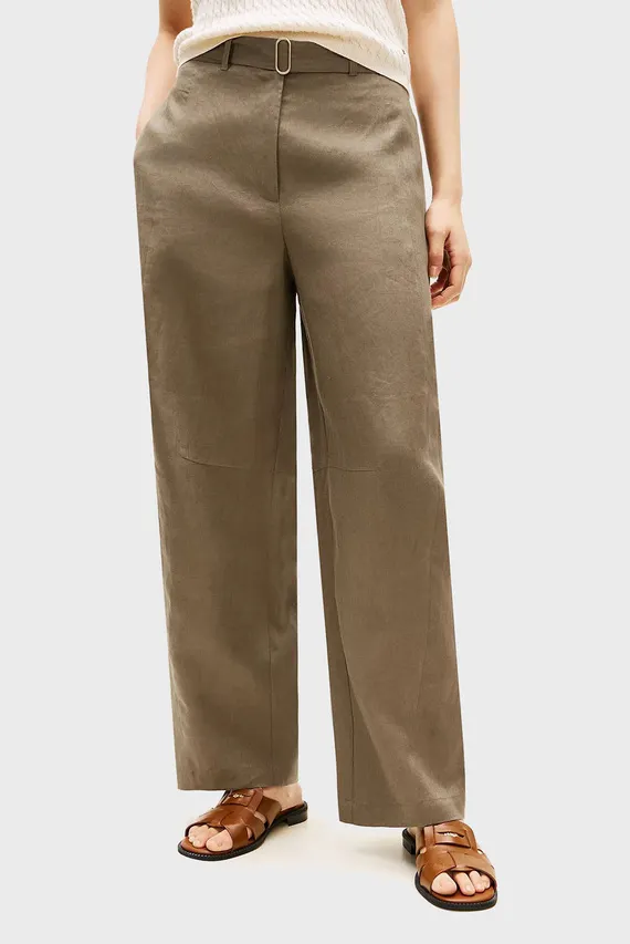 Брюки LINEN UTILITY BARREL PANT Tommy Hilfiger