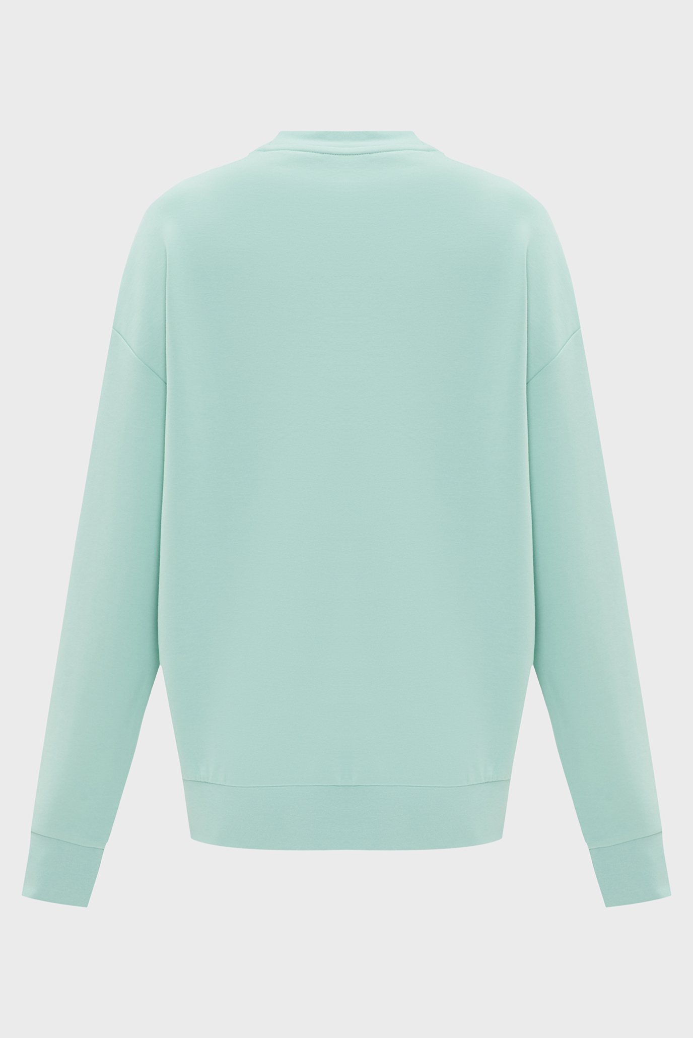 Мужской мятный свитшот SHADOW EMBOSSED LOGO SWEATSHIRT 2