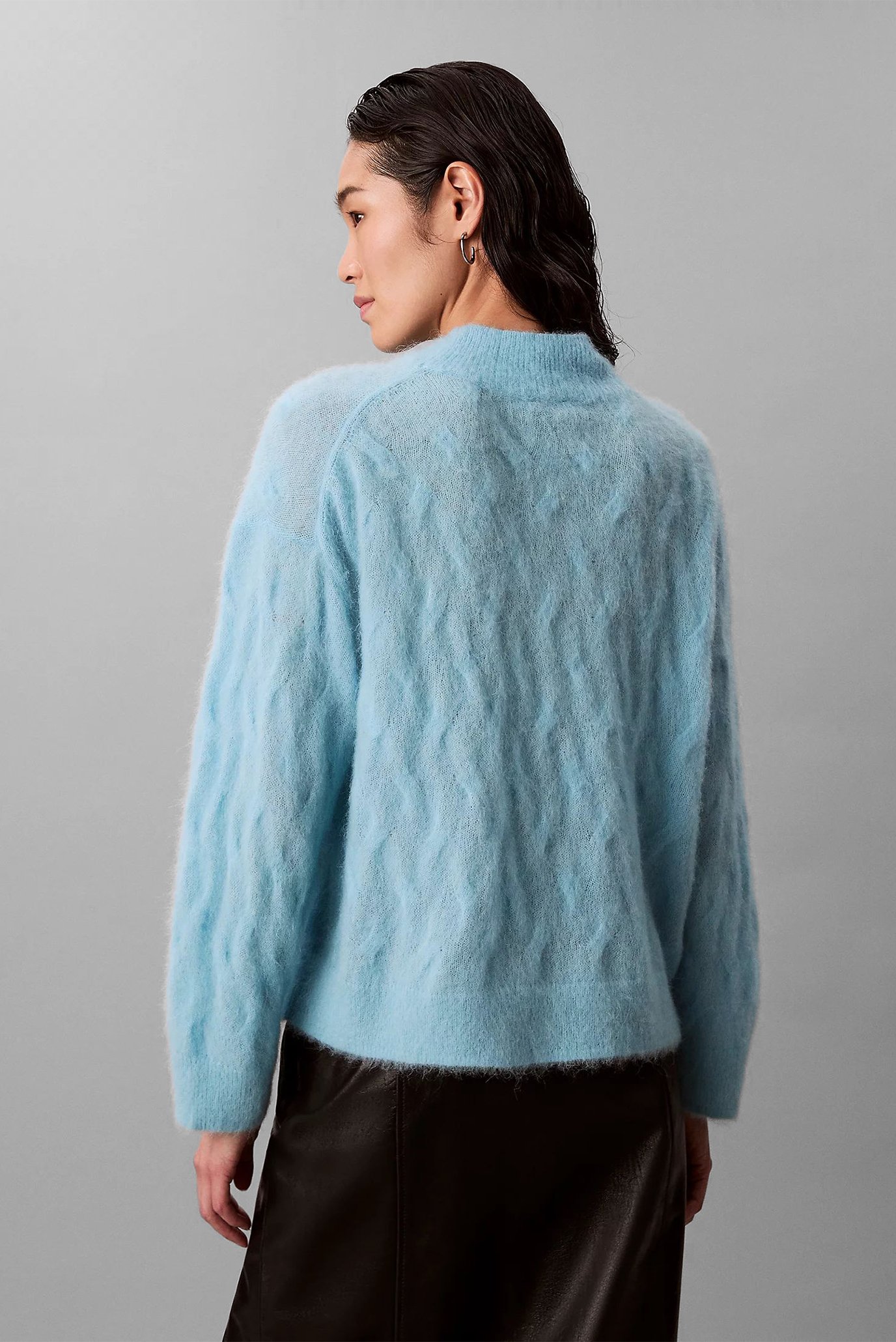 Свитер Brushed Hairy AOP Print Sweater 4