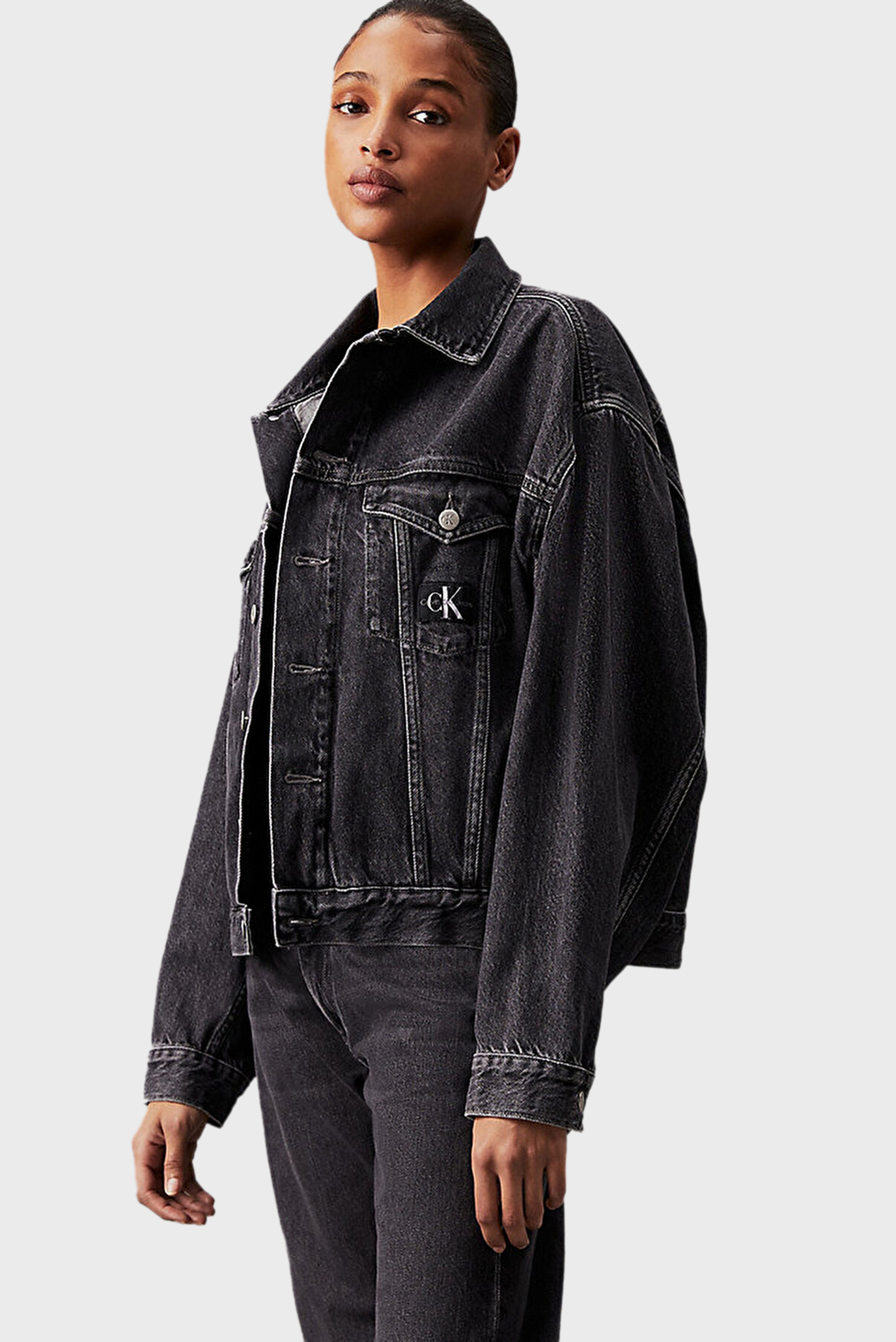 Куртка джинсовая/BOXY DENIM JACKET 1