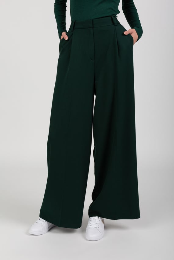 Штаны COLOURED PLEATED WIDE LEG PANT Tommy Hilfiger Штаны COLOURED PLEATED WIDE LEG PANT Tommy Hilfiger