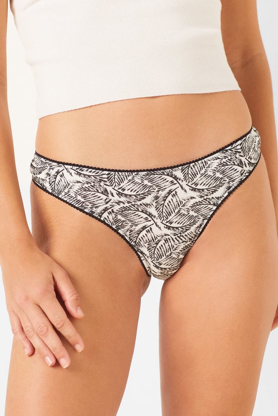Набор белья TARA BLACK - 3 TANGA