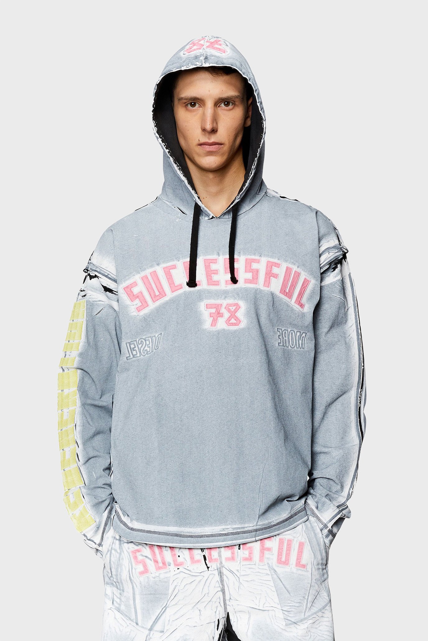 Лонгслив T-NABEL-HOOD-LS T-SHIRT 4