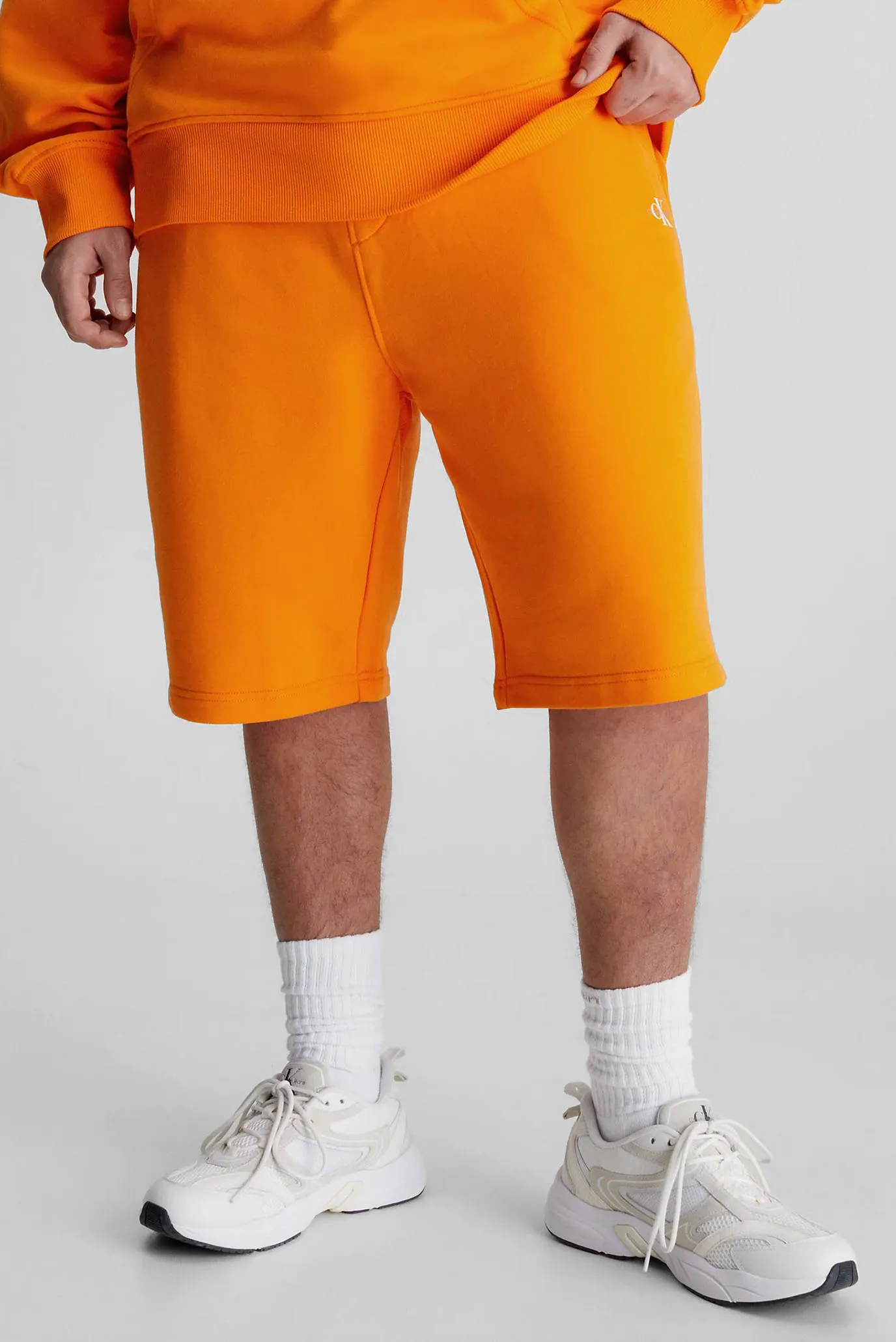 Мужские оранжевые шорты MICRO MONOLOGO HWK SHORT 8