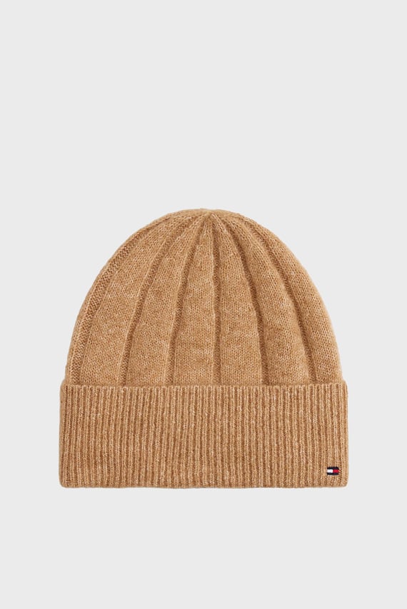 Шапка TH FLAG FLUFFY BEANIE Tommy Hilfiger