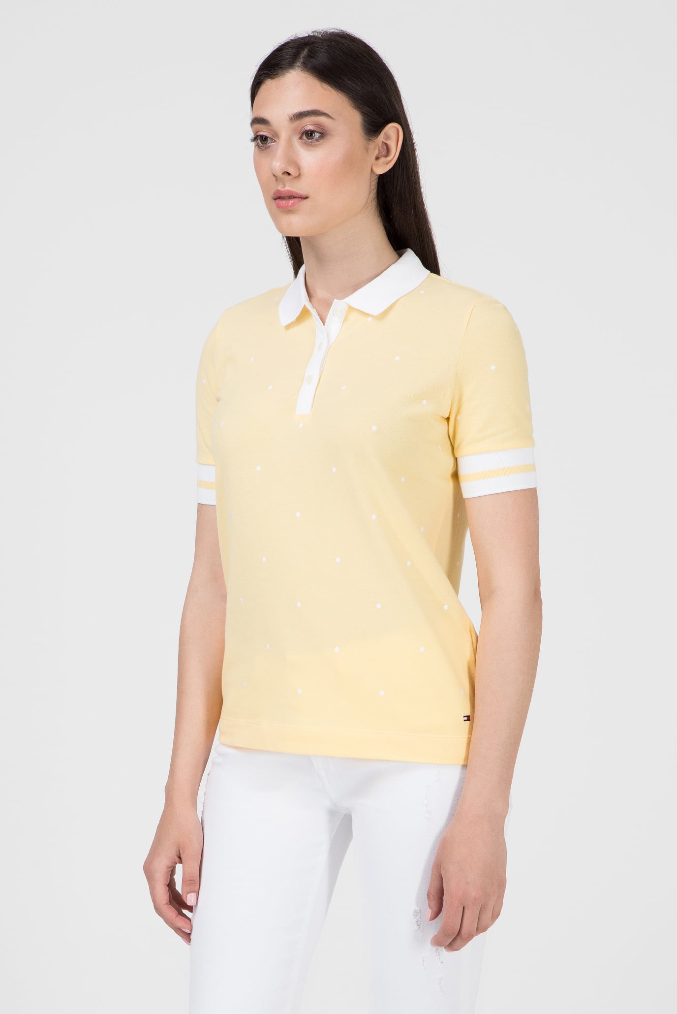 Женское желтое поло ELSA 7