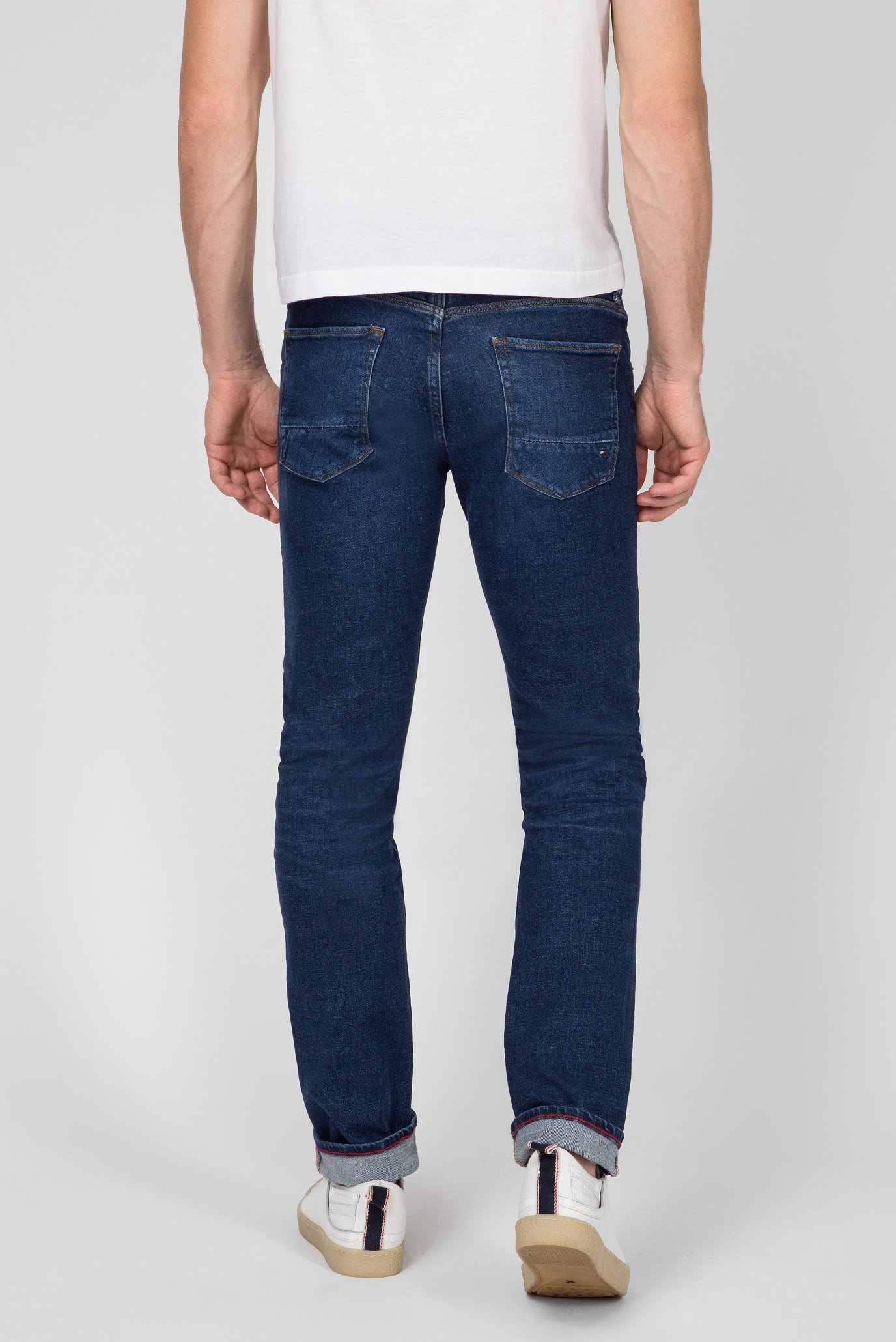 Мужские синие джинсы 3