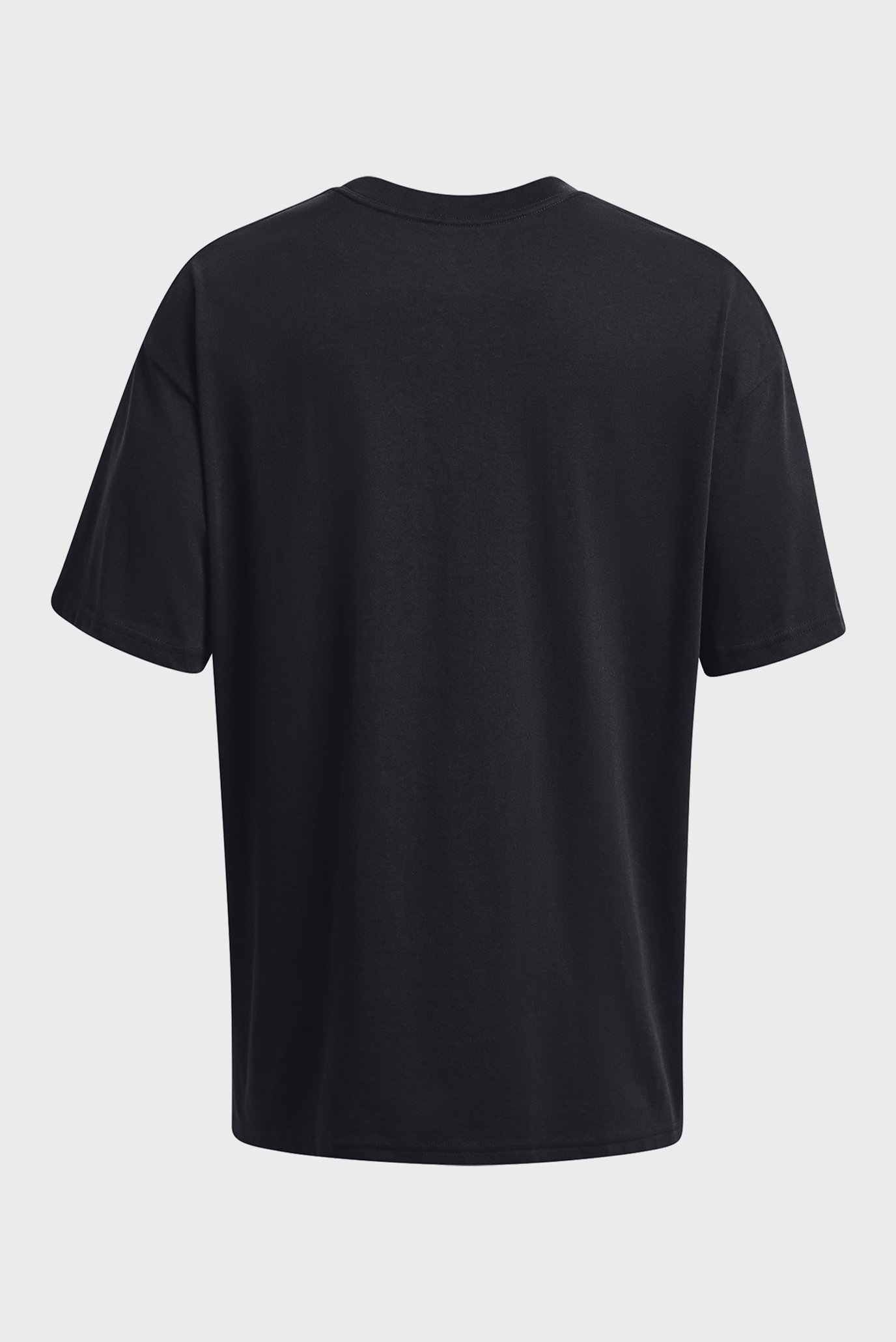 Мужская черная футболка UA M's Oversized HVYWT SS 6