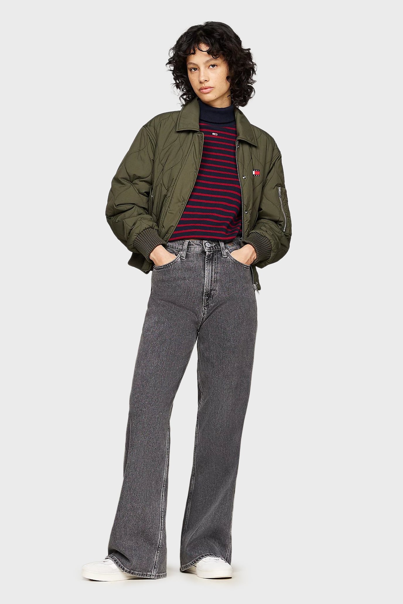 Джинсы/CLAIRE HGH WD TAB DG4171 2