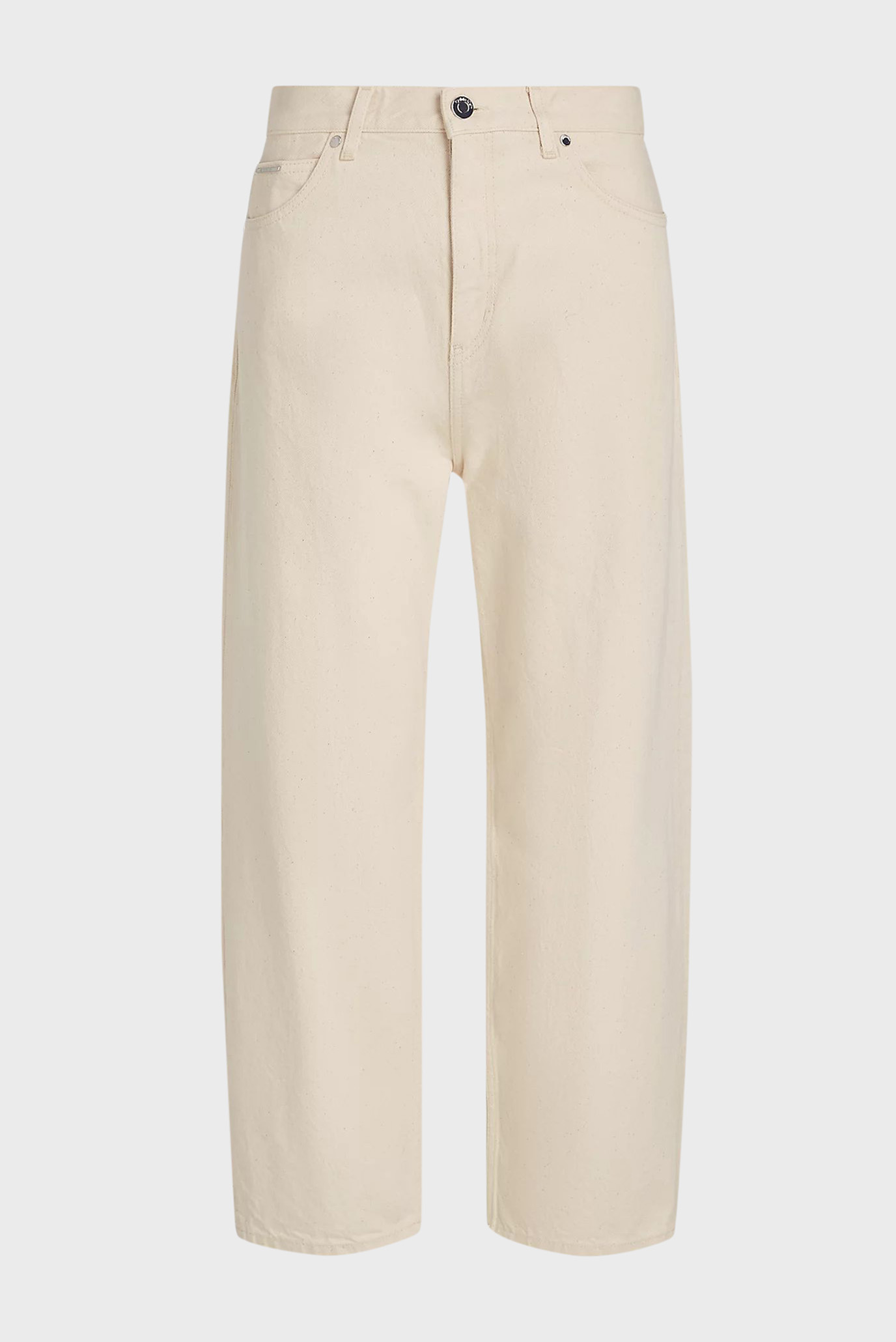 Женские белые джинсы HIGH RISE BARREL 6