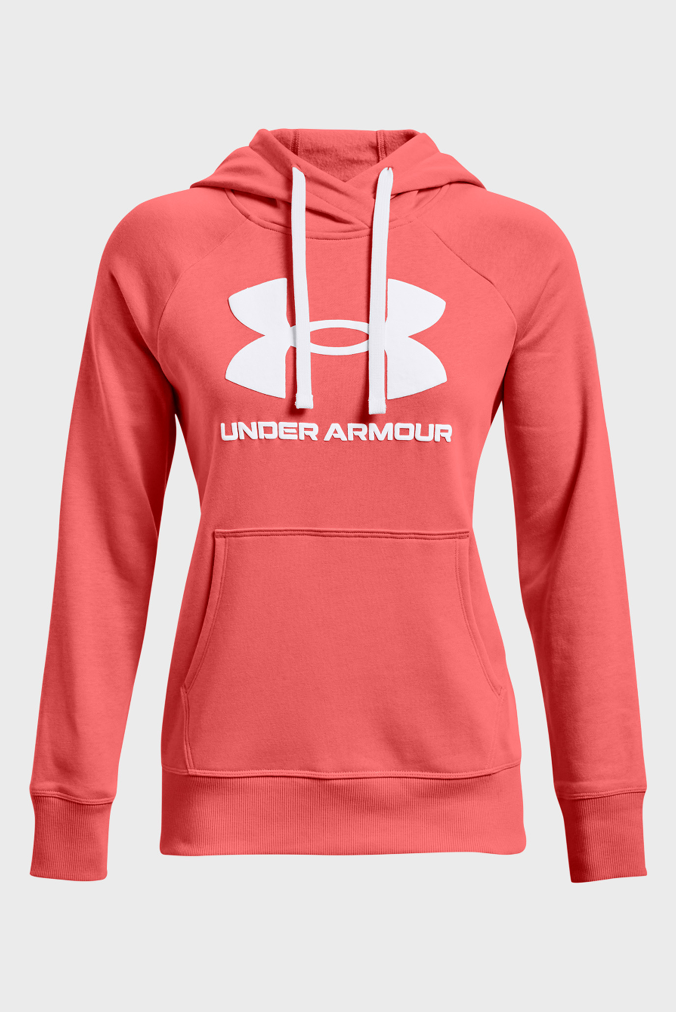 Женское коралловое худи Rival Fleece Logo Hoodie 11