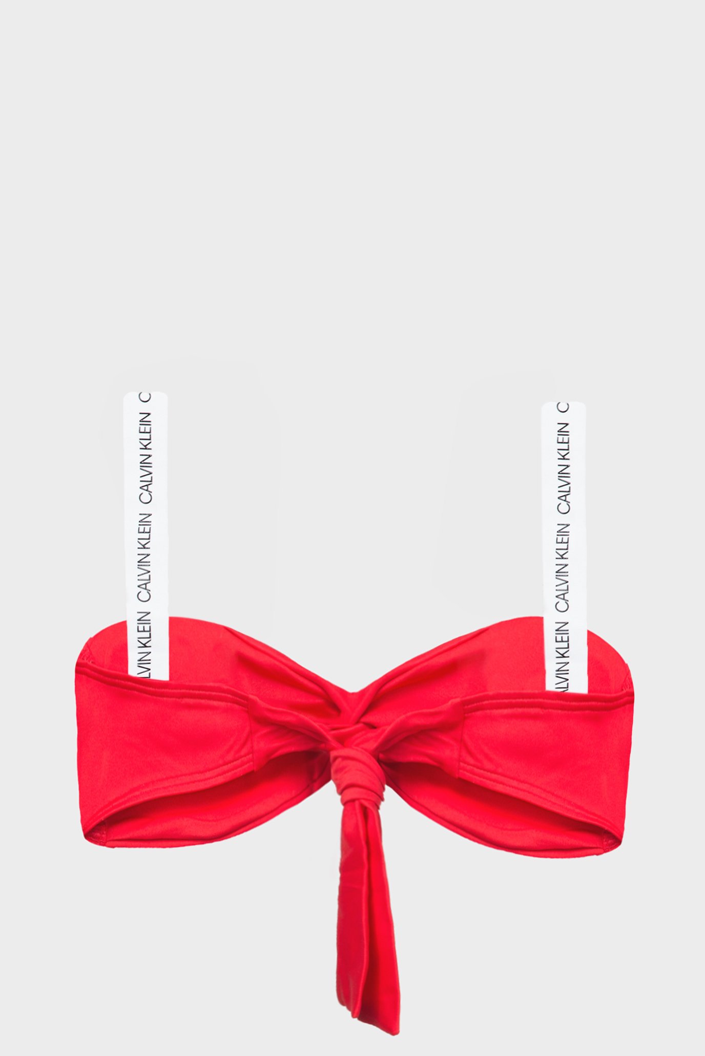 Женский красный лиф от купальника 5