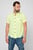 Мужская желтая льняная рубашка S-kiruma
