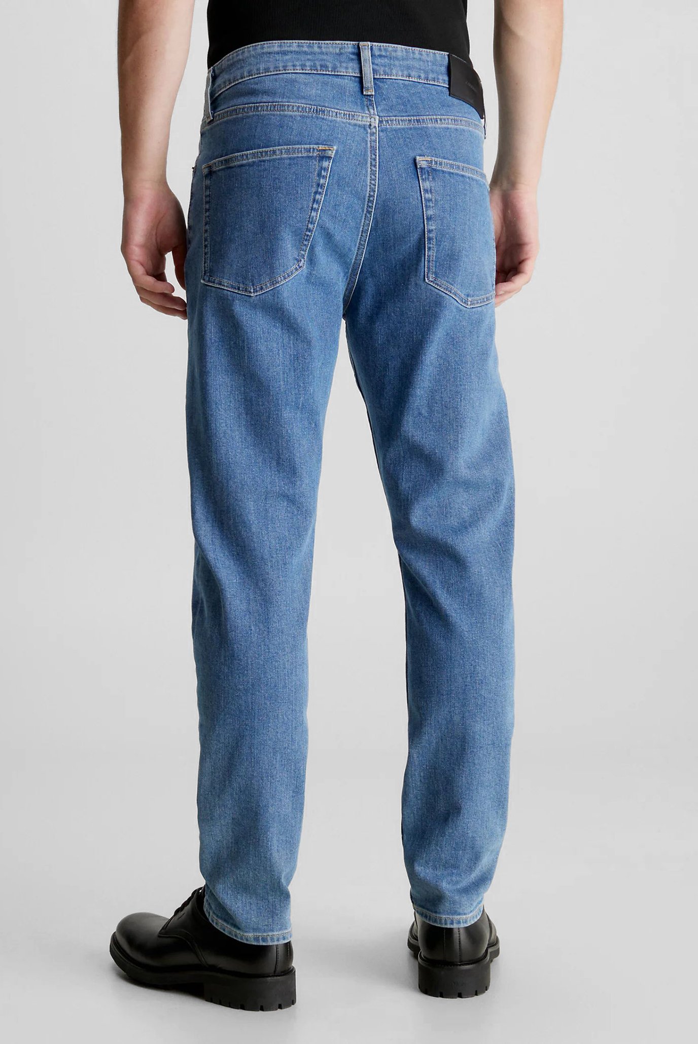 Мужские синие джинсы TAPERED MID BLUE 3