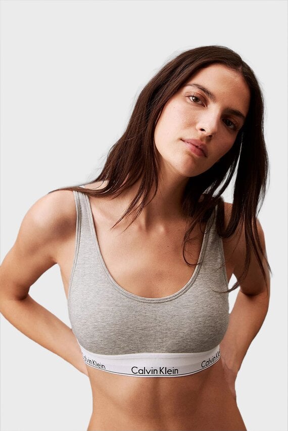 Женский серый топ LGHTLY LINED BRALETTE