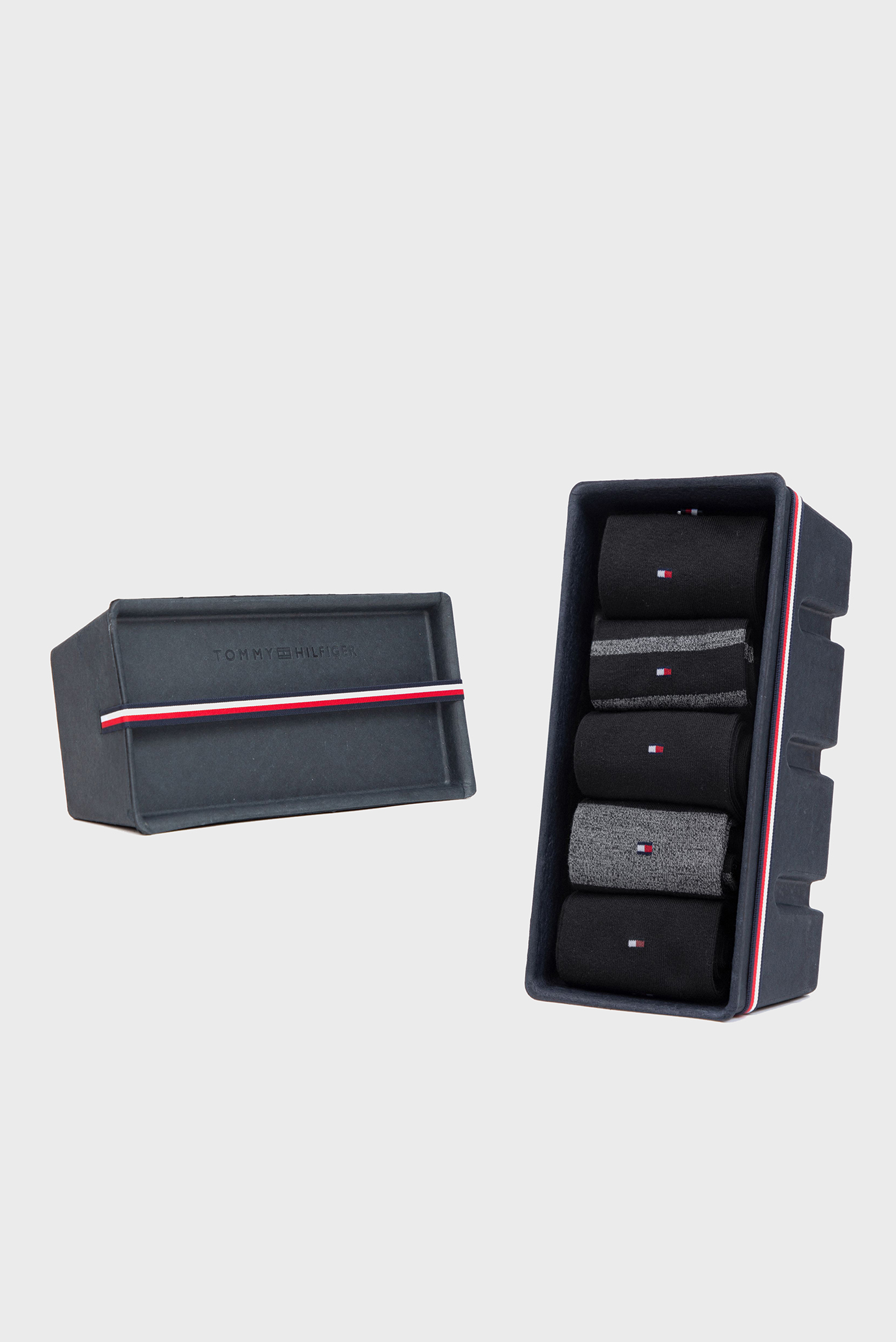 Набор носков TH MEN SOCK 5P GIFTBOX MOULINE STRIPE 3