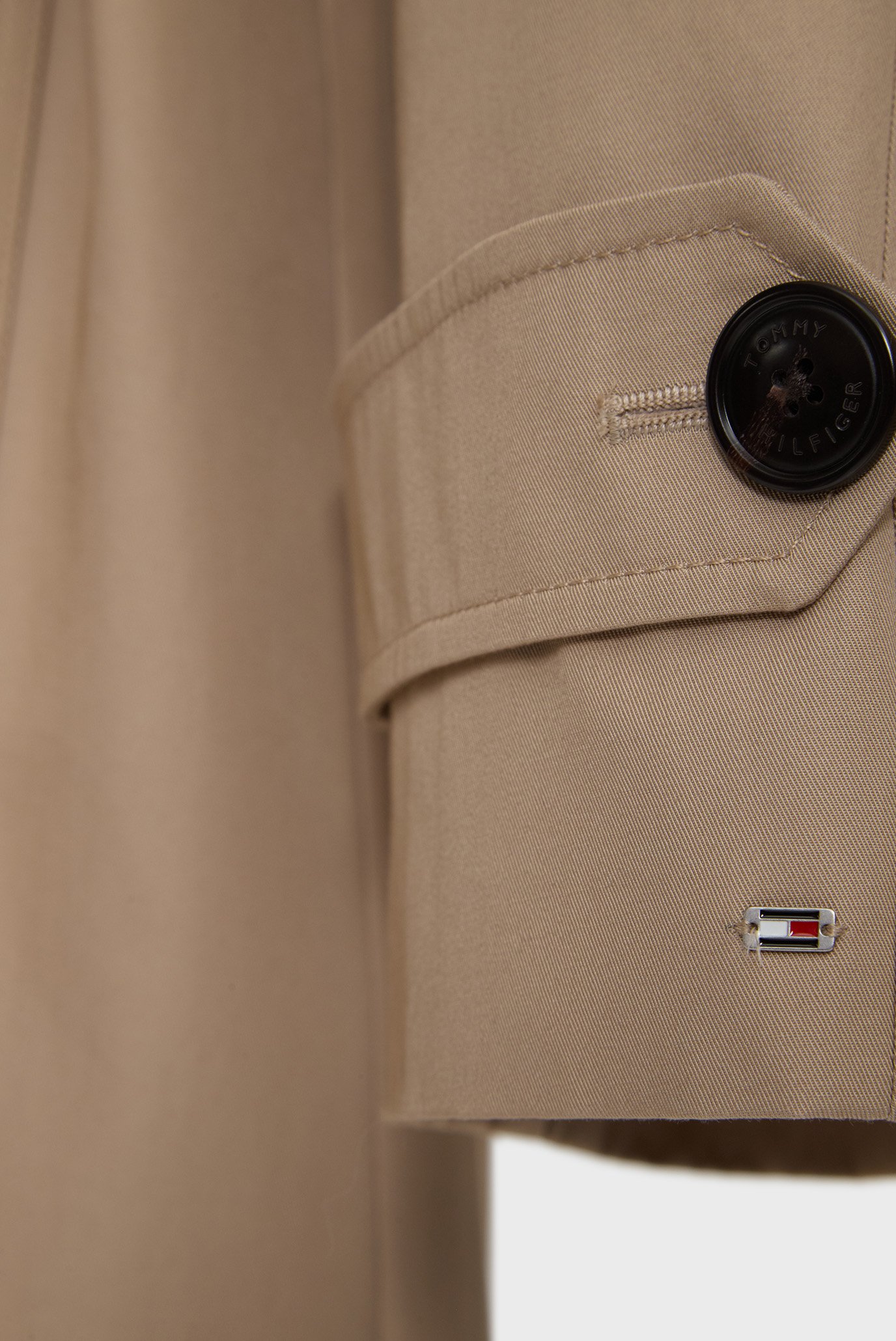 Женский бежевый тренч COTTON OVERSIZED TRENCH 3