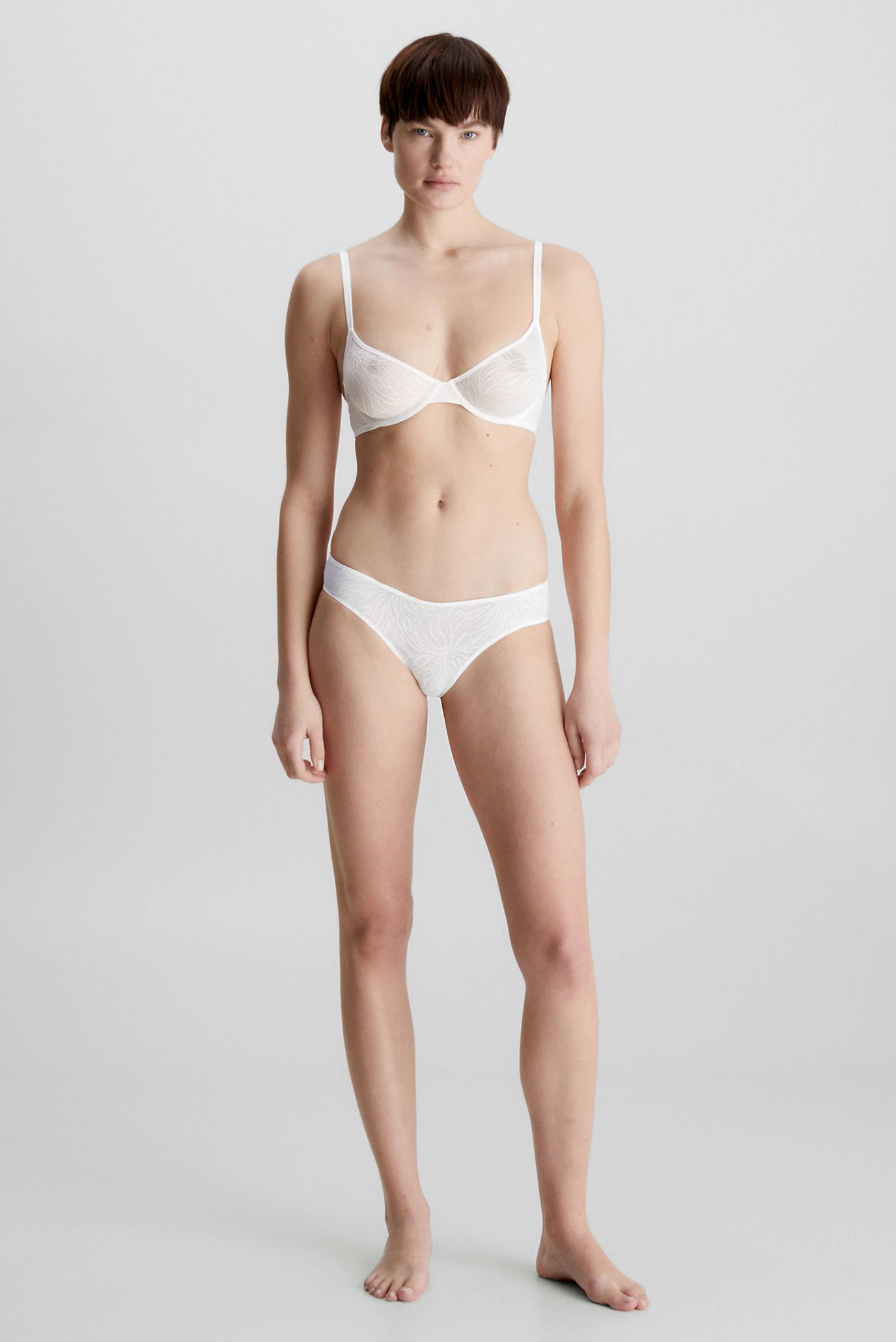 Женские белые трусикиCalvin Klein Женские белые трусики 11