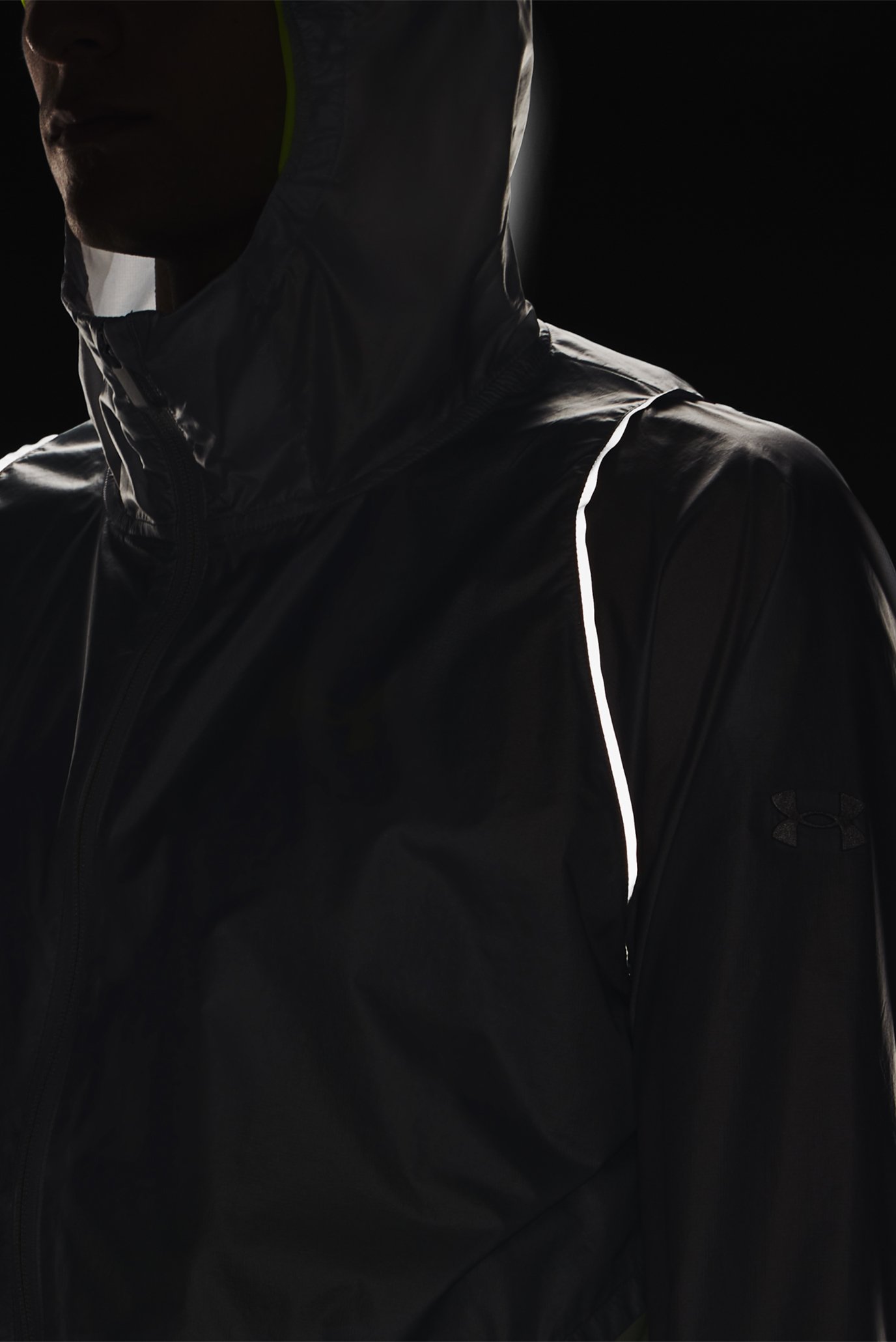 Мужская серая ветровка Impasse Lightweight Run Jkt 10