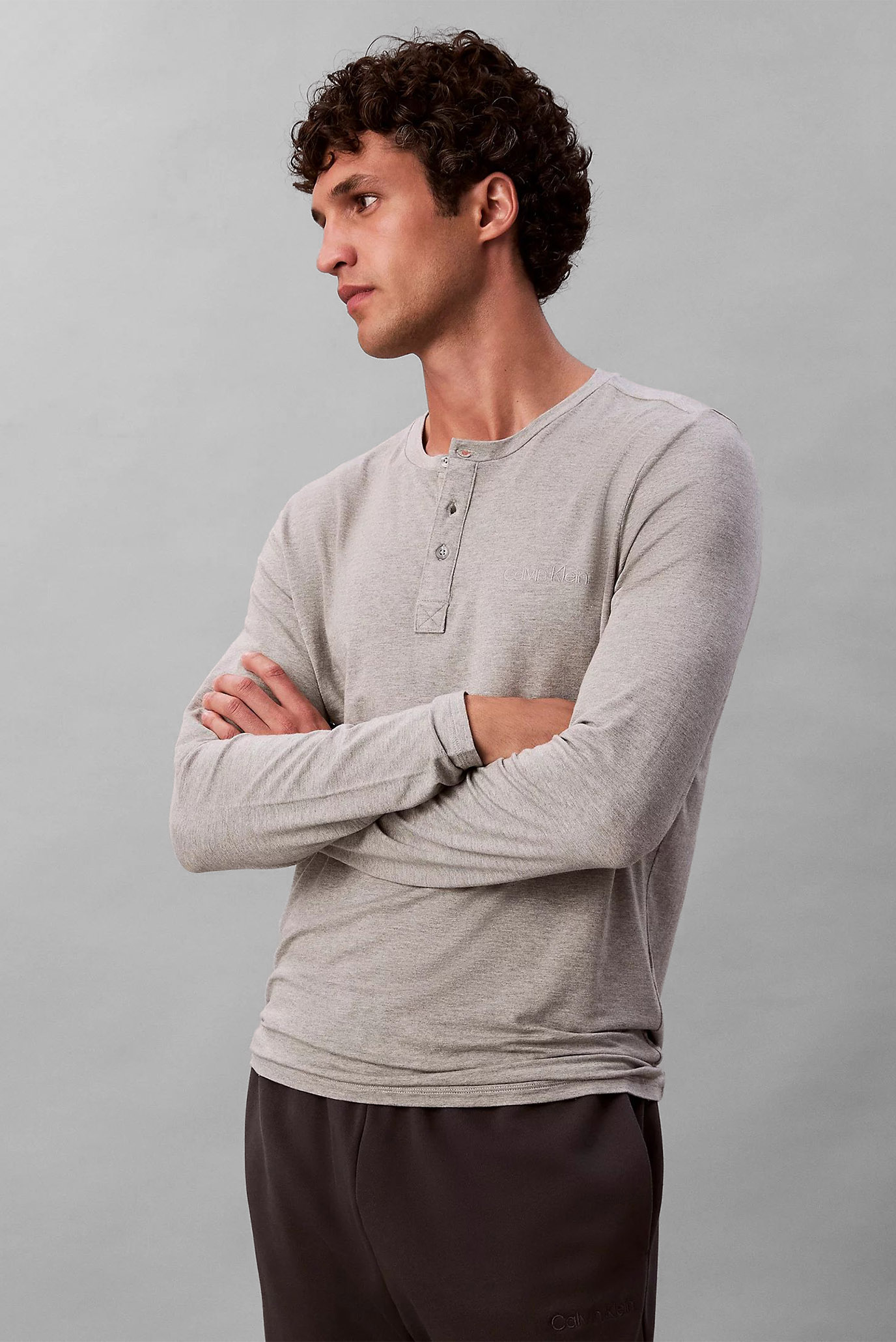 Лонгслив MODAL L S HENLEY 3