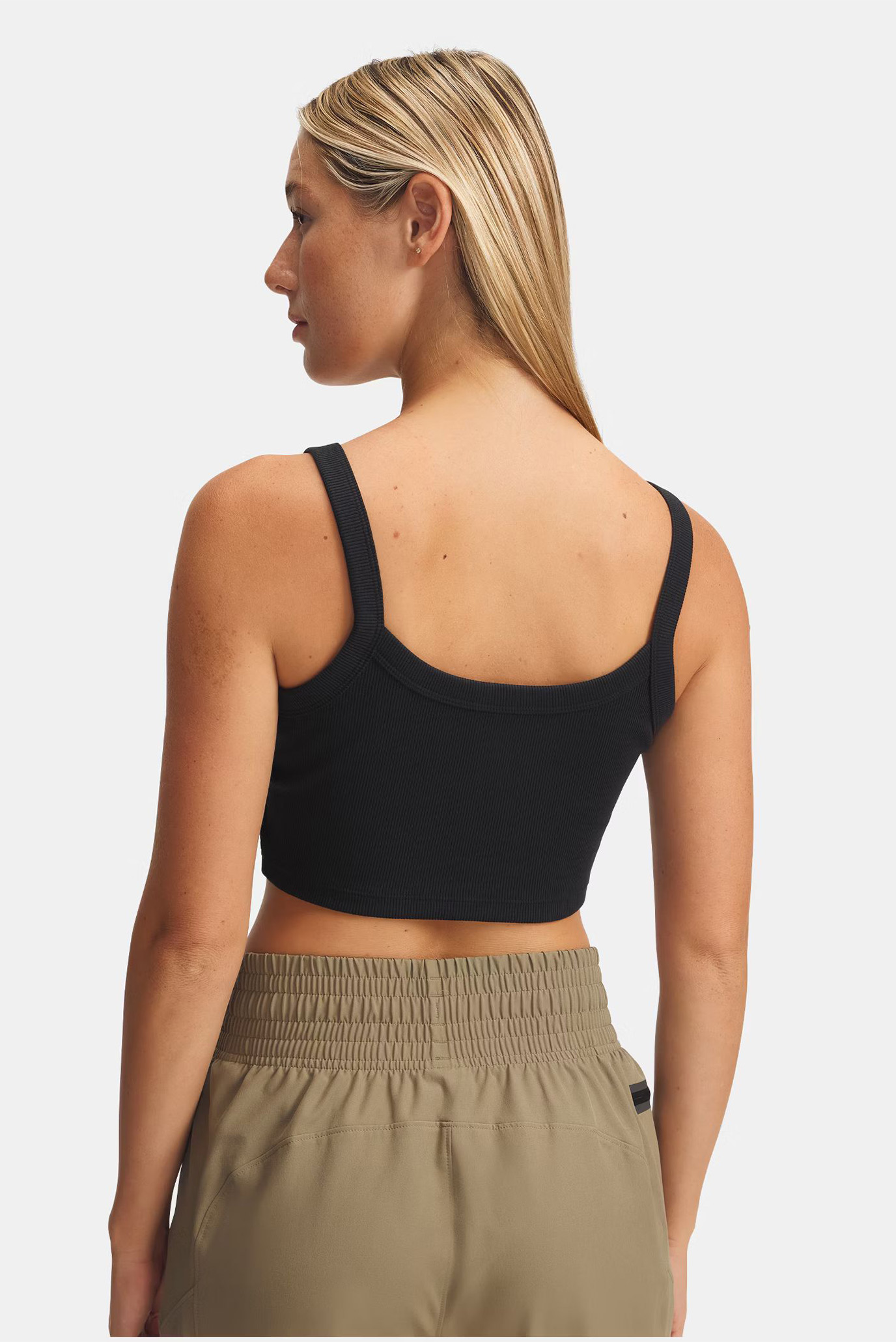 Топ UA Rival Rib Baby Tank-BLKUnder Armour Топ UA Rival Rib Baby Tank-BLK 2