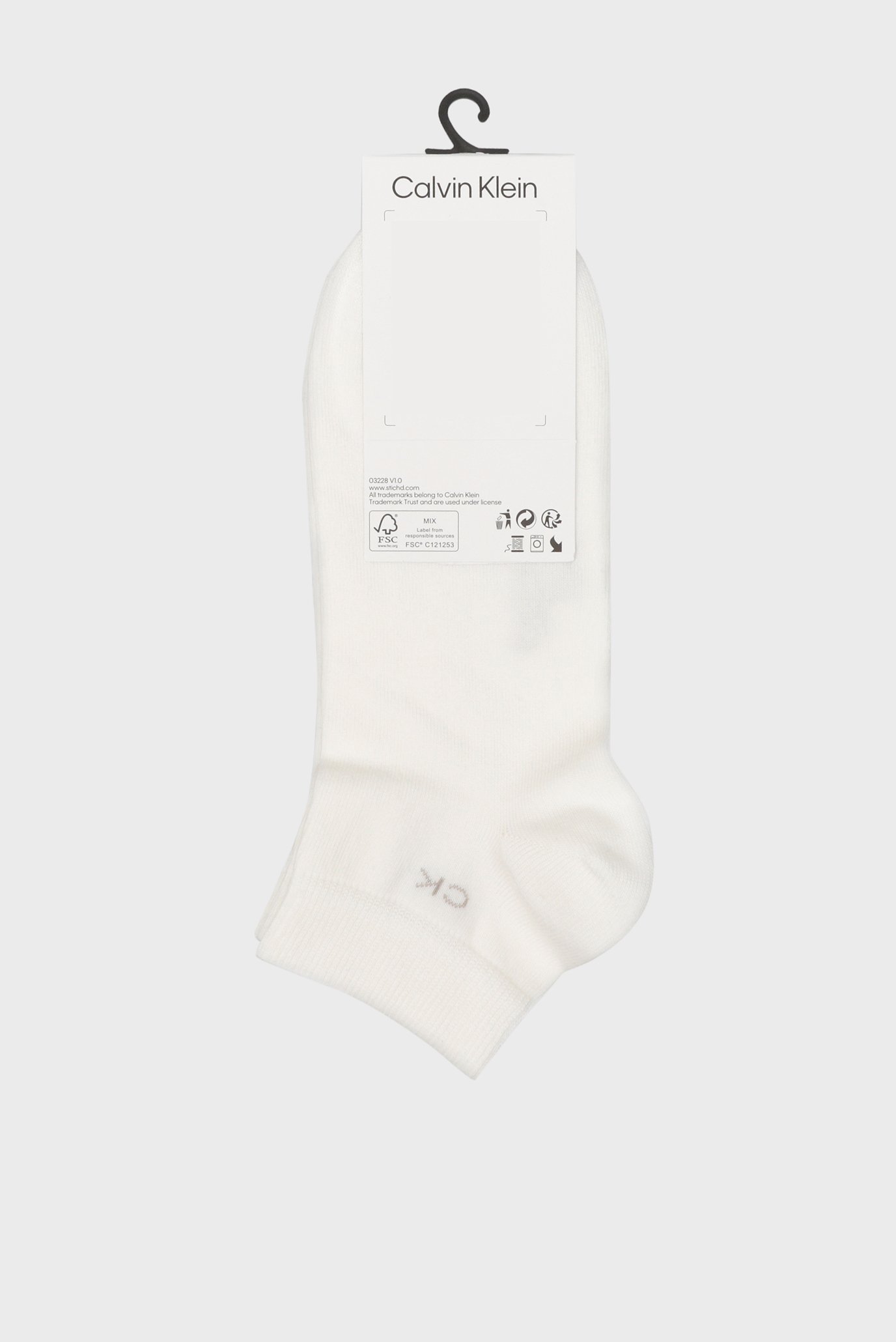Носки CK MEN QUARTER 2PCalvin Klein Носки CK MEN QUARTER 2P 5