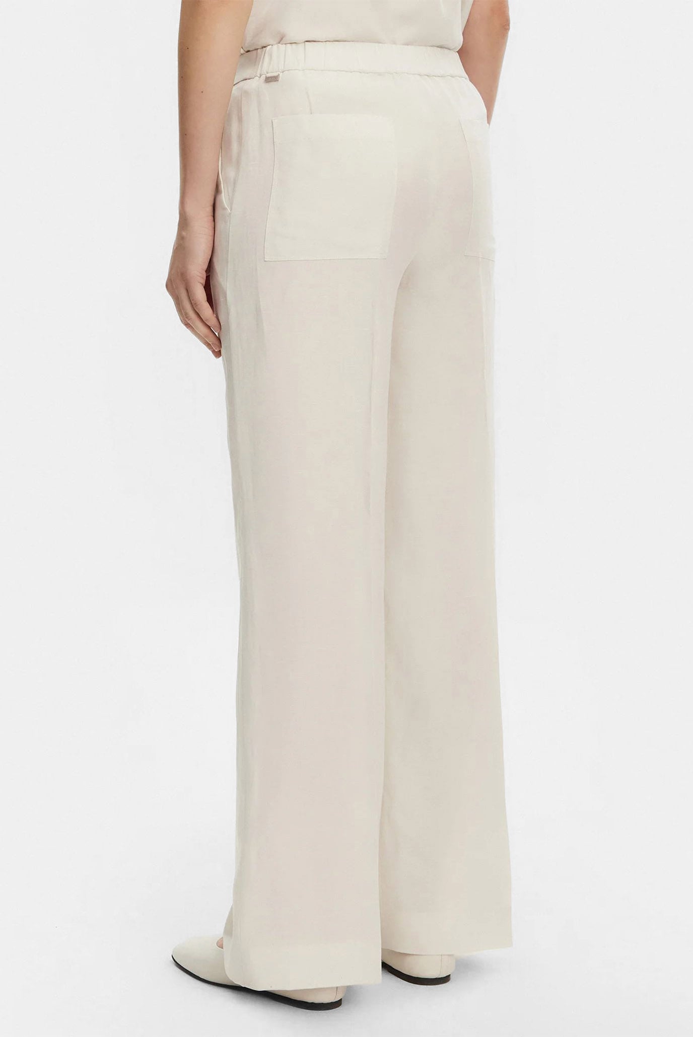 Штаны LINEN BLEND WIDE LEG PANTS 3