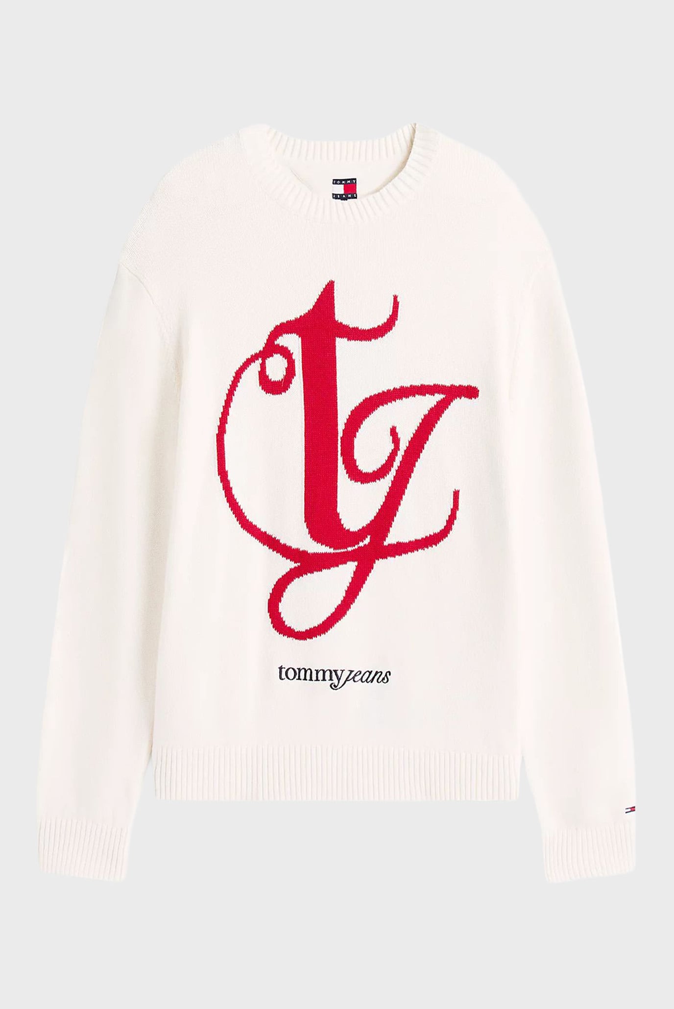 Свитер/TJM REG MONOGRAM CNECK SWEATER 5