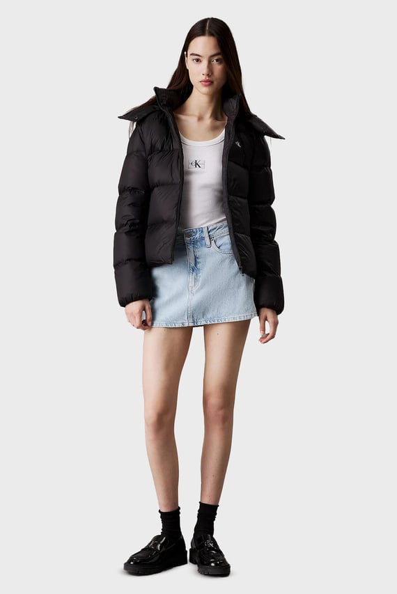 Женский черный пуховик MW DOWN SHORT PUFFER