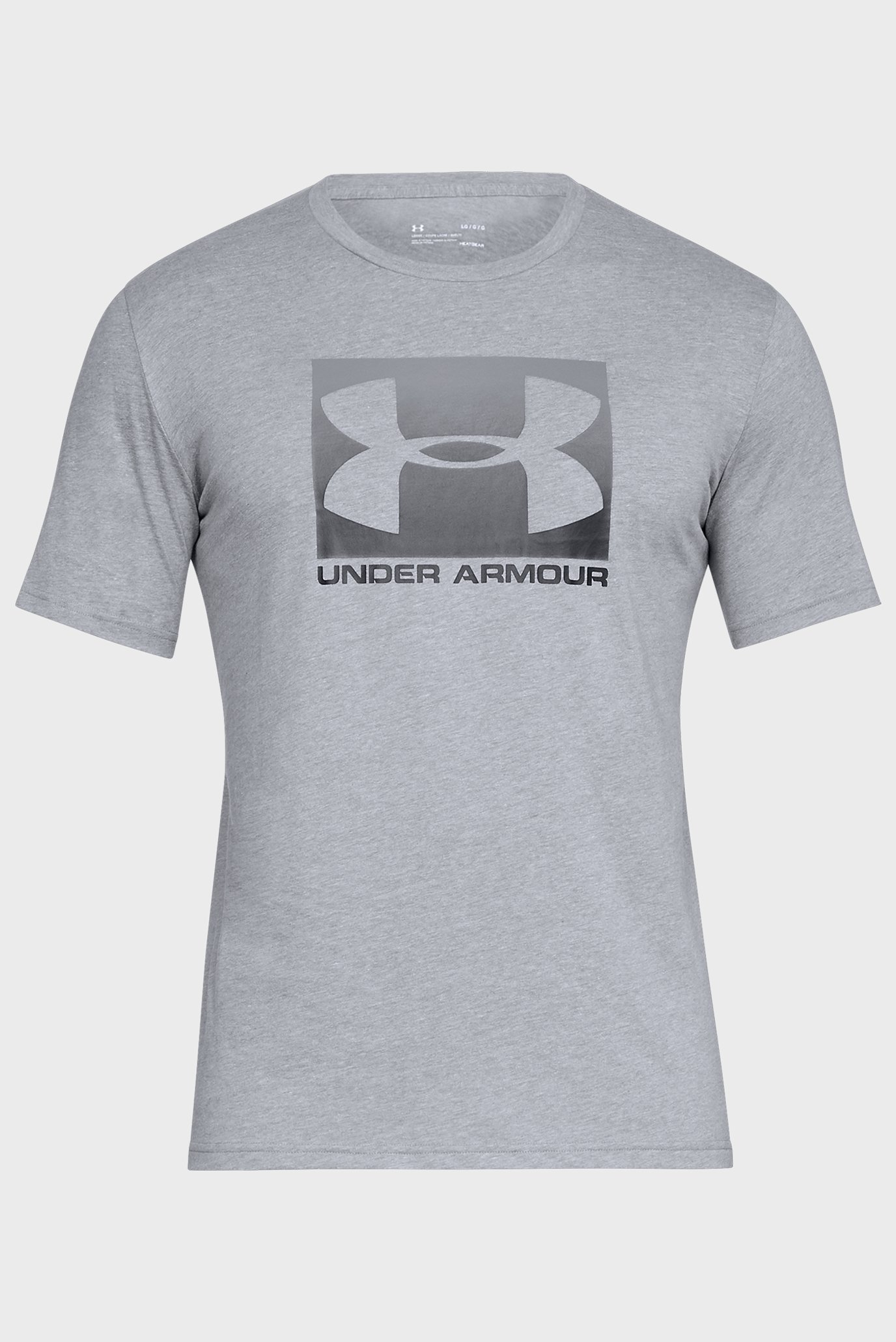 Мужская серая футболка UA BOXED SPORTSTYLE SS 4