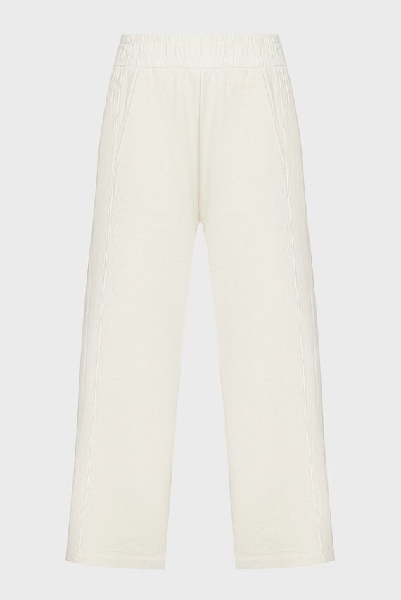 Кюлоты TEXTURED COTTON BLEND CULOTTE