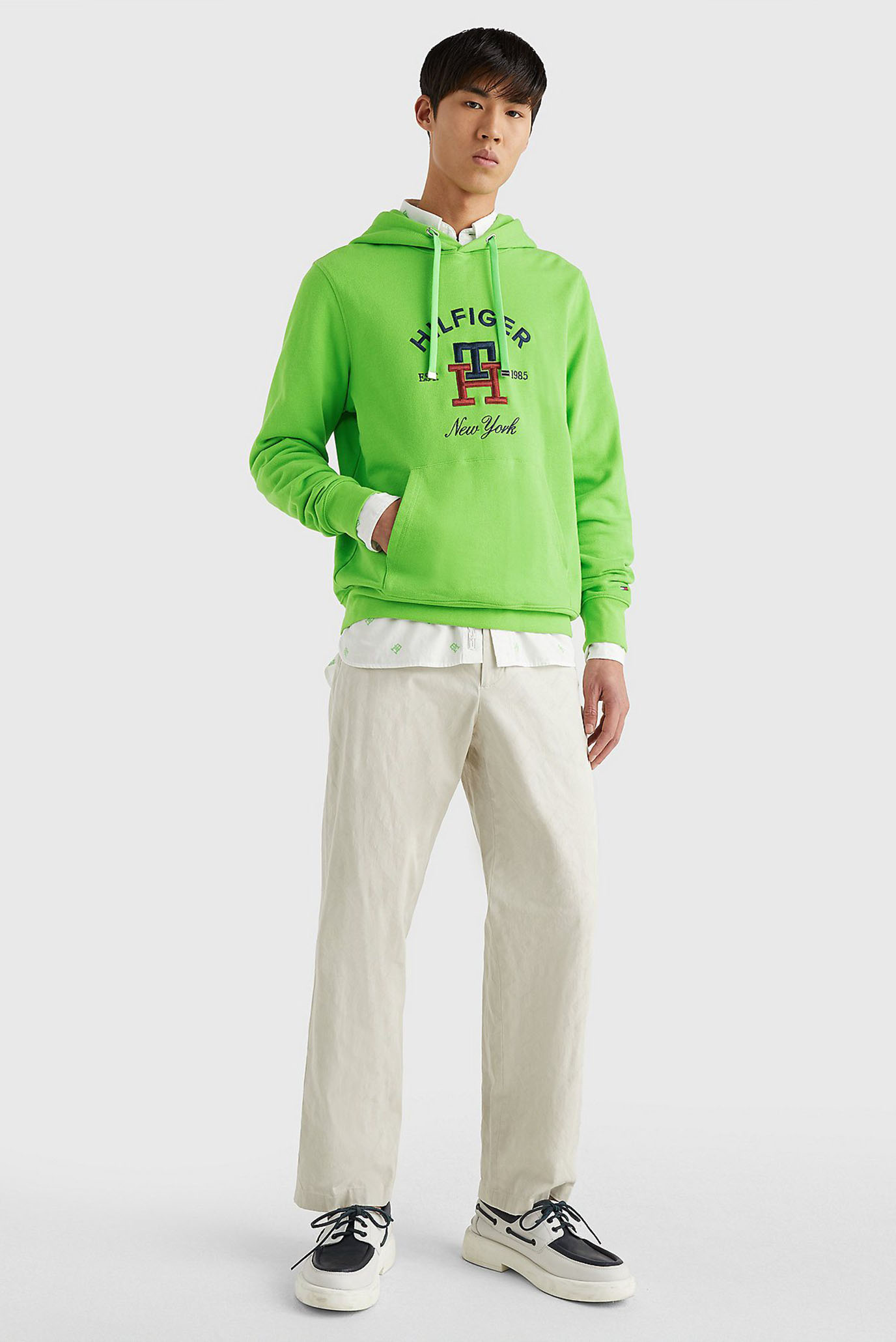 Худи CURVED MONOGRAM HOODY 2