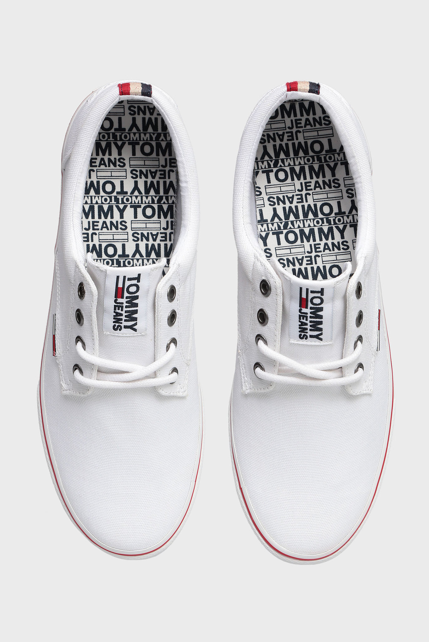 Мужские белые кеды 4