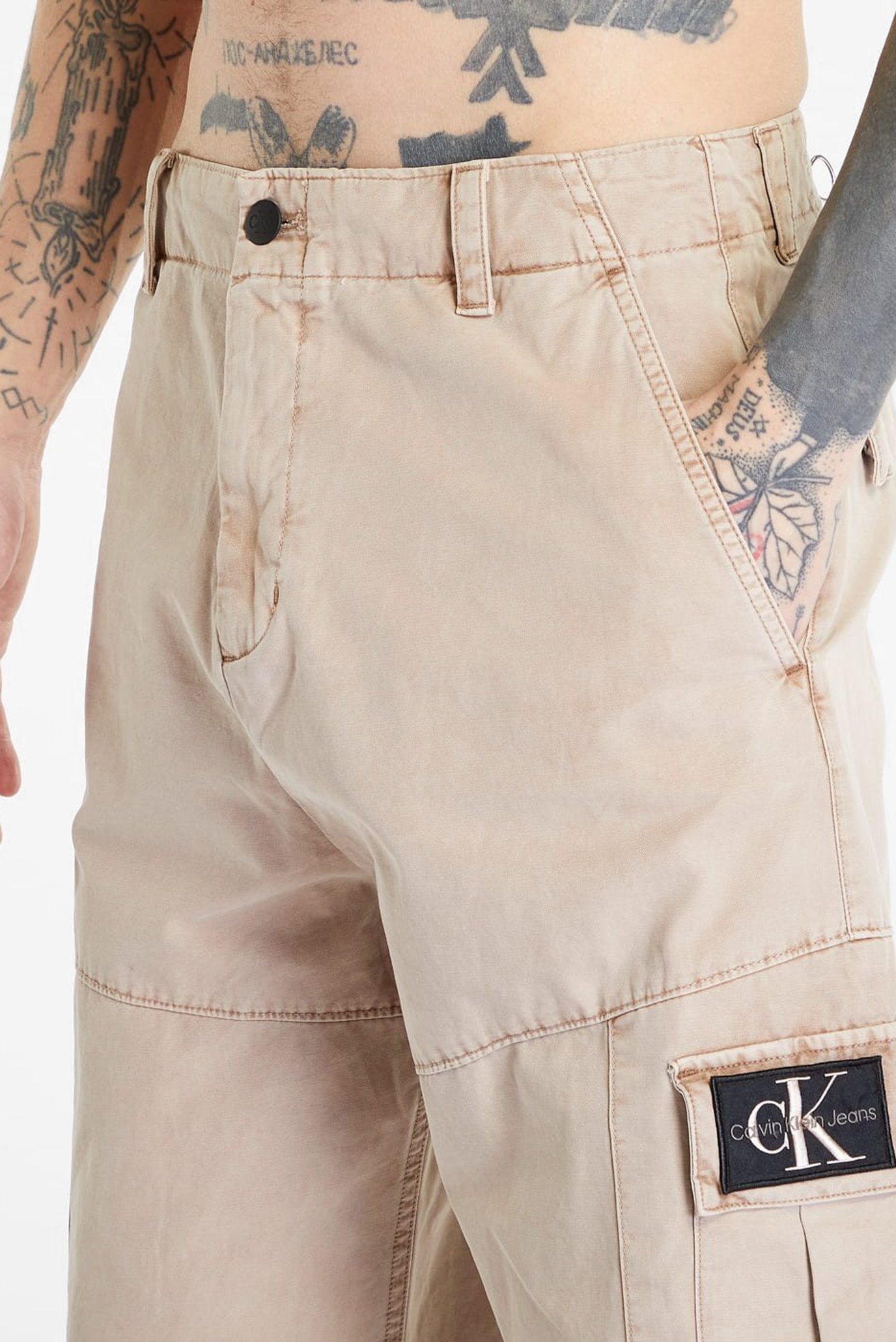 Штаны MINERAL DYE CARGO PANTCalvin Klein Jeans Штаны MINERAL DYE CARGO PANT 3