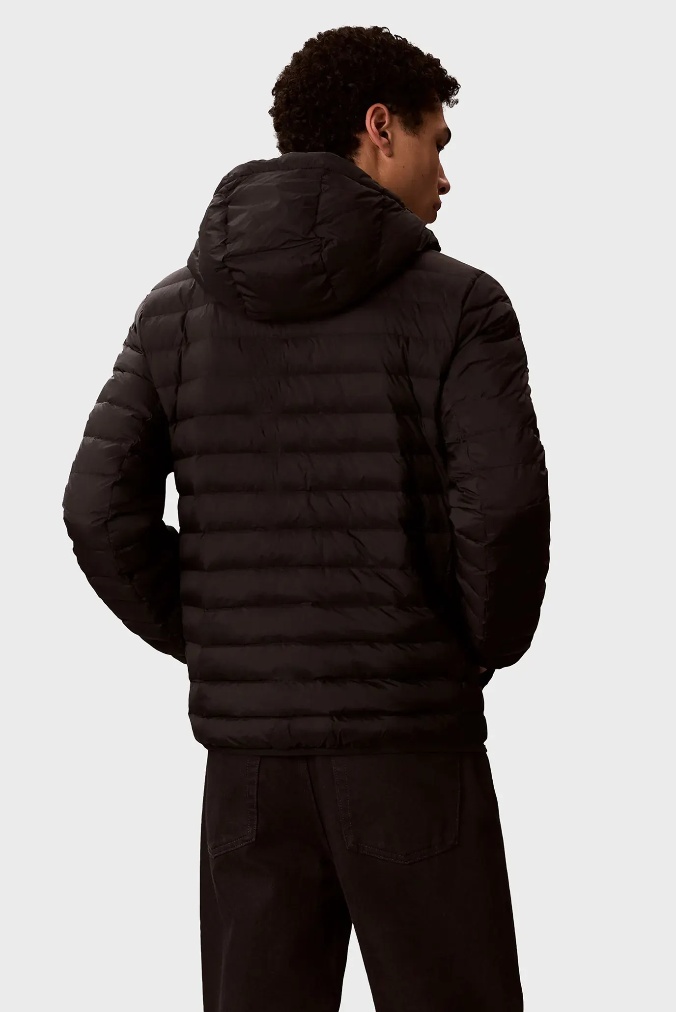 Куртка демисезонная LS HOODED NYLON CHANNELED PUFFER 4