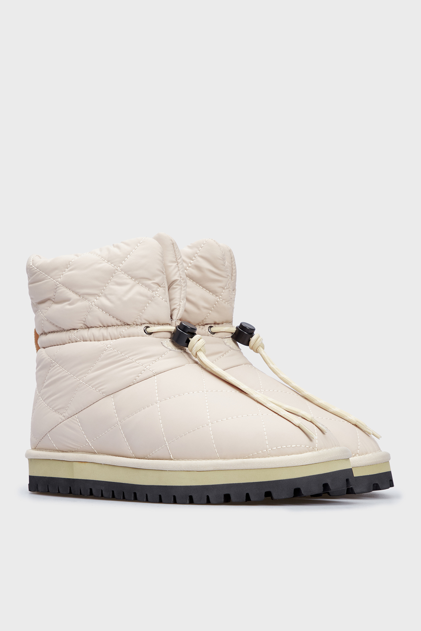 Женские бежевые полусапоги Aylini 7