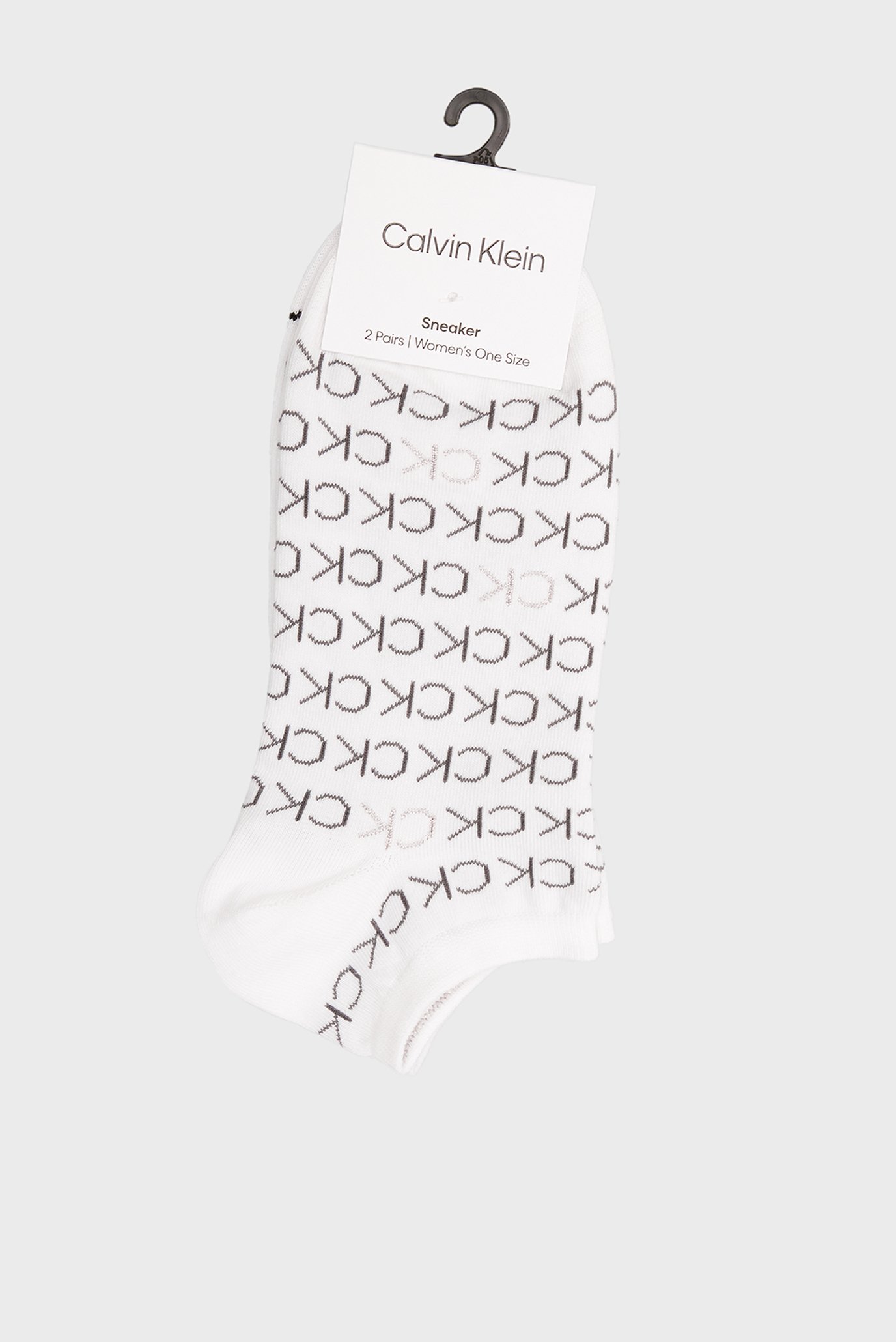 Носки CK WOMEN SNEAKER 2P ALL OVER L 5