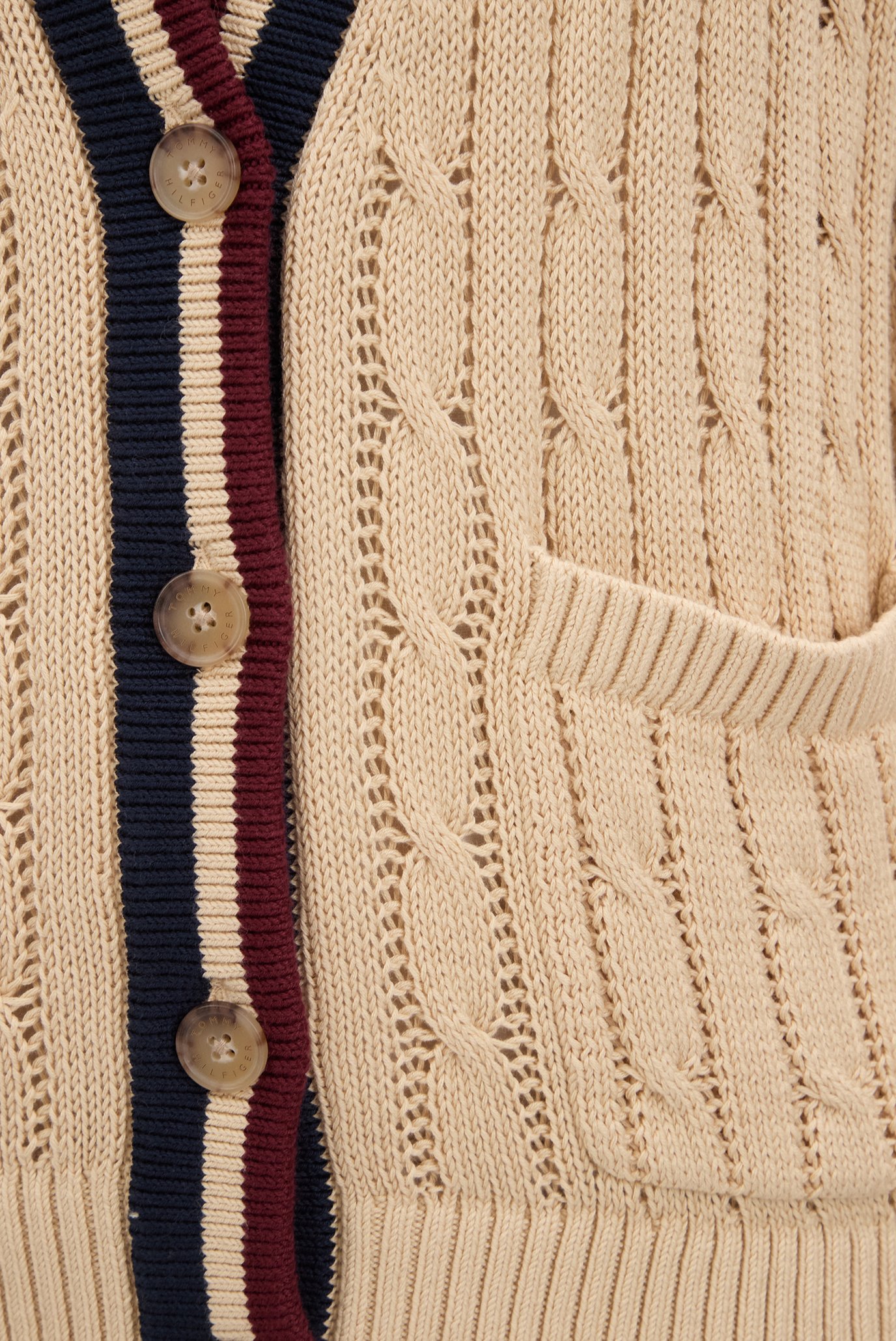 Кардиган VARSITY CABLE CARDI LS V-NK 3