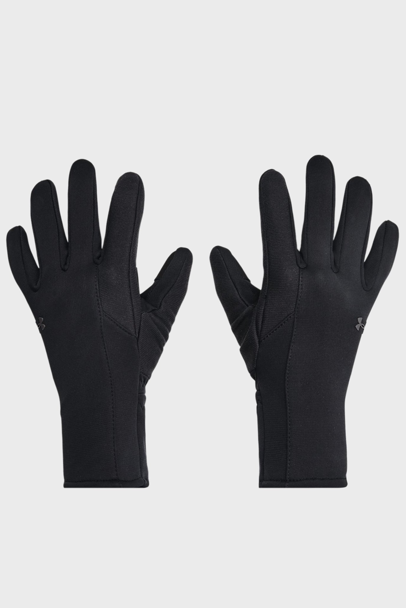 Женские черные перчатки UA Storm Fleece Gloves 4