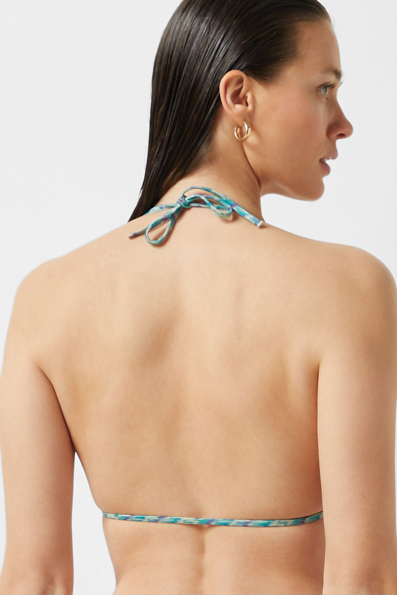 Купальник верх BOALI - SA TRIANGLE - PRINT BLEU 3