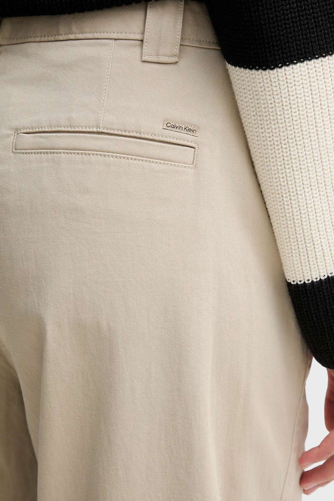 Штаны STRETCH COTTON TWILL BARREL LEG 3