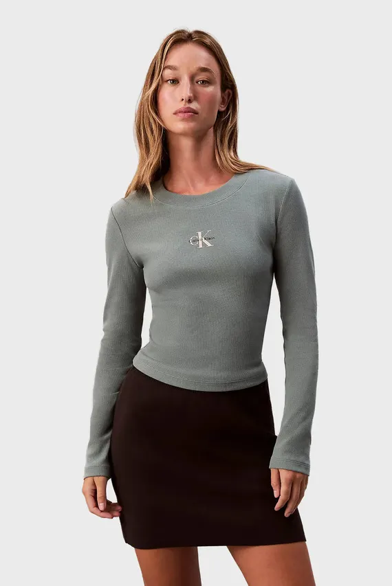 Лонгслив LS MONOLOGO BABY TEE Calvin Klein Jeans