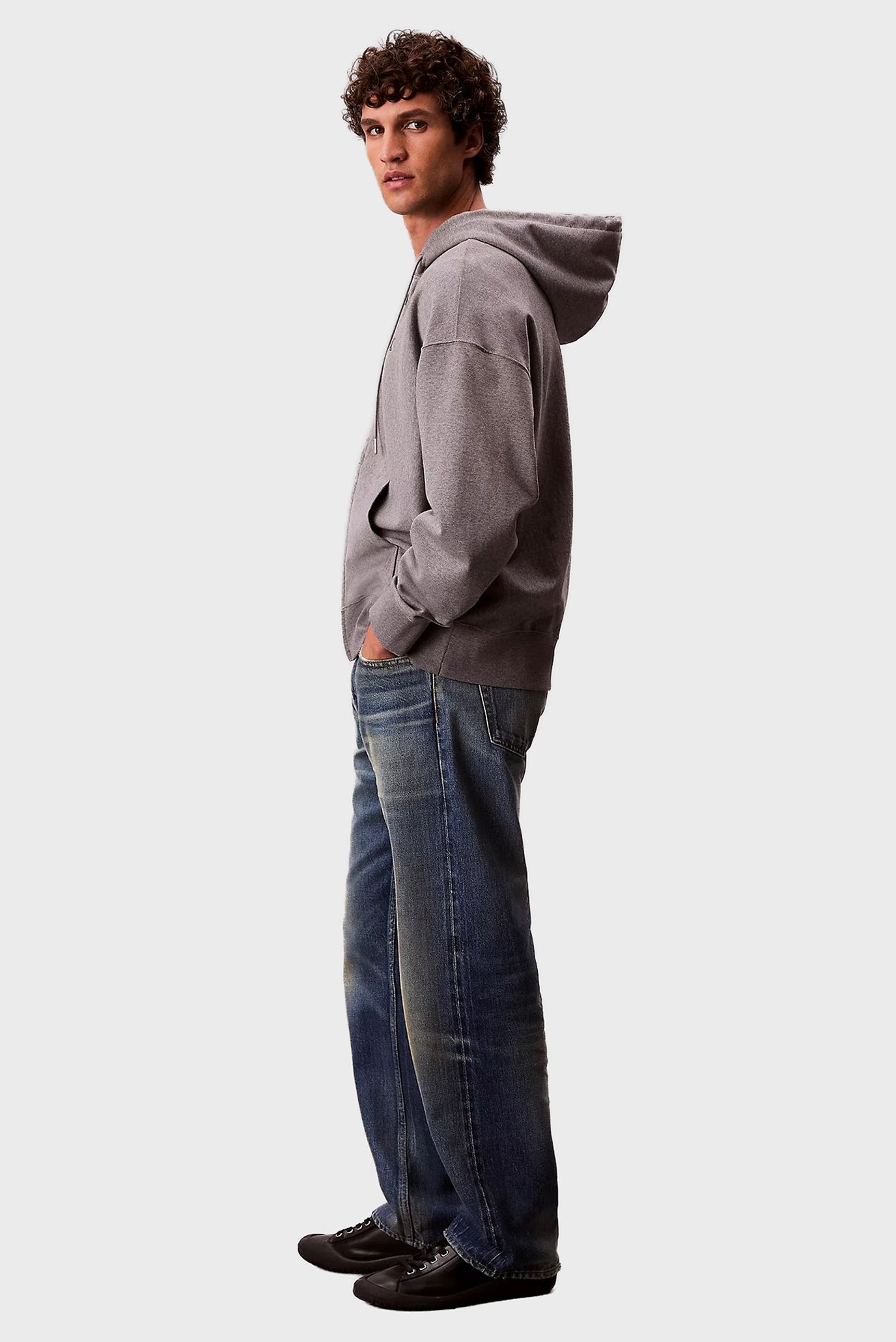 Реглан LS PREMIUM TERRY MONOGRAM FZ HOOCalvin Klein Jeans Реглан LS PREMIUM TERRY MONOGRAM FZ HOO 3