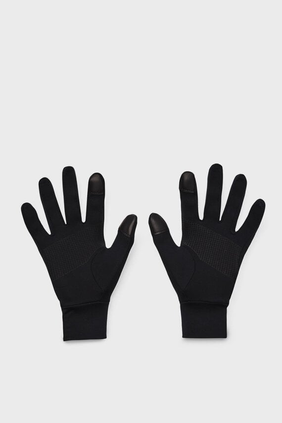 Женские черные перчатки UA Storm Liner